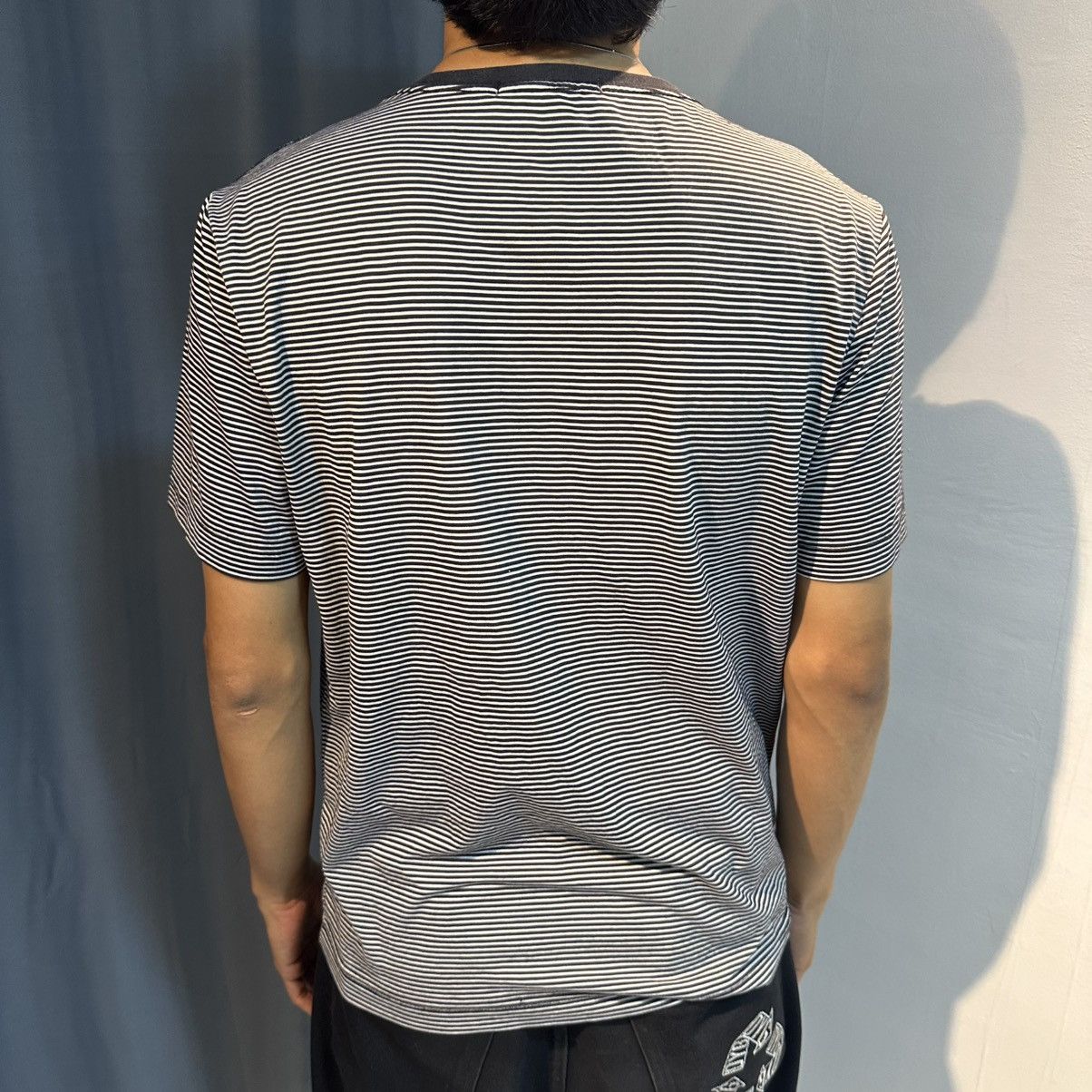 semanticdesign DISTRESSED VINTAGE PATTERN STRIPE BOXY TSHIRT JAPANESE BRAND Size US M / EU 48-50 / 2 - 12 Thumbnail