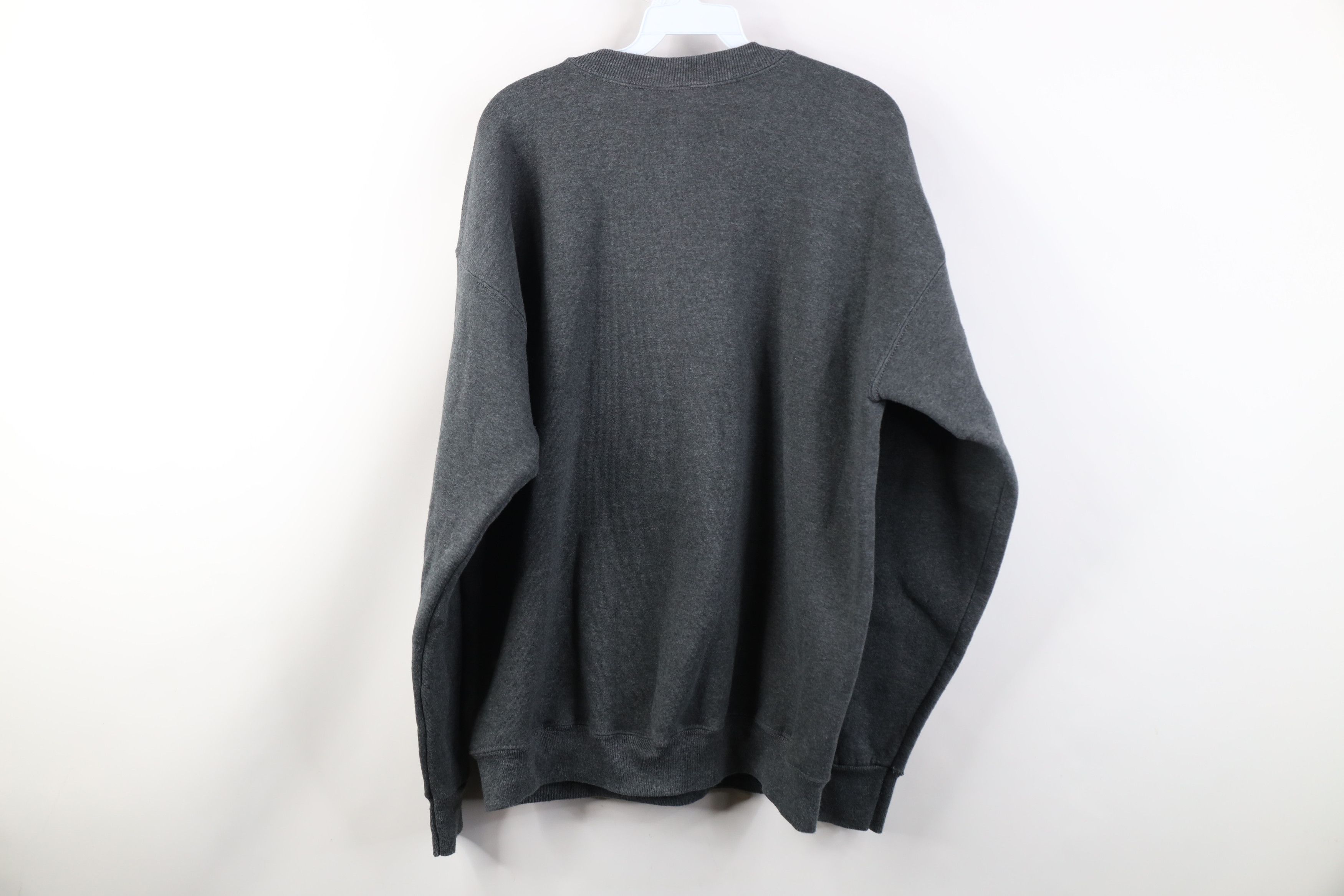 Vintage Vintage 90s Streetwear Heavy Crewneck Sweatshirt Gray USA Size US XL / EU 56 / 4 - 9 Thumbnail