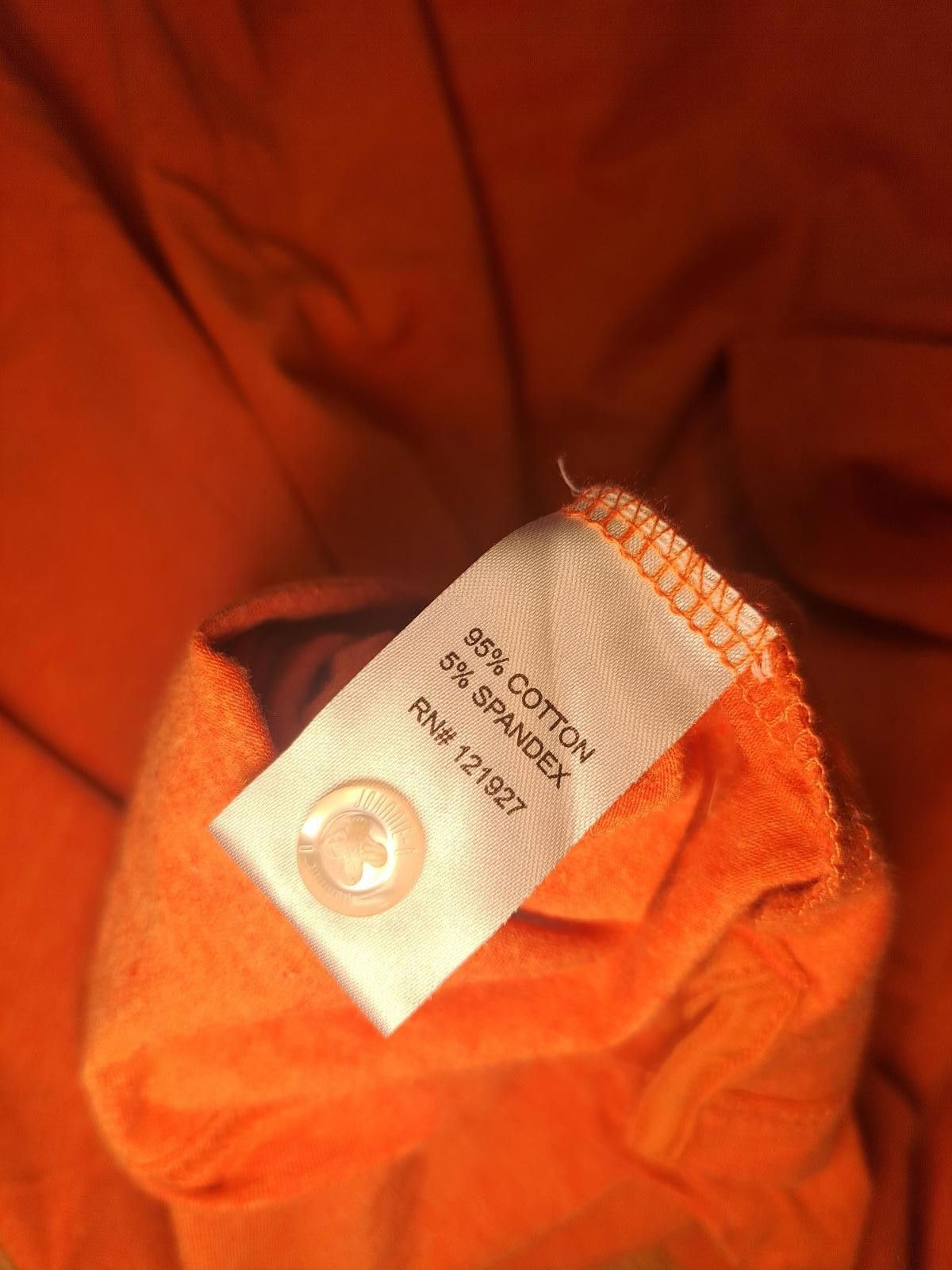 johnnie-O Johnnie O Hangin Out Polo Shirt Mens XXL Orange Cotton Size US XXL / EU 58 / 5 - 5 Thumbnail