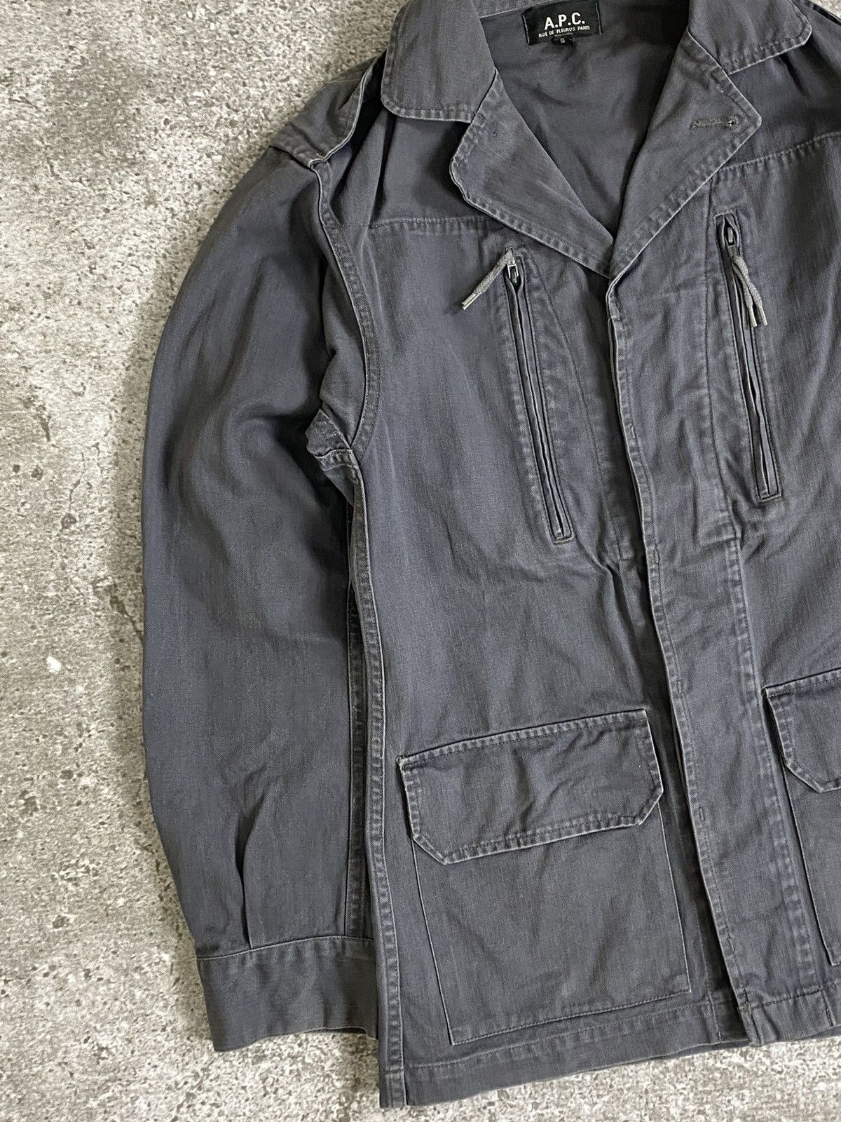 A.P.C. Apc hbt military chore zipper jacket Size US S / EU 44-46 / 1 - 5 Thumbnail