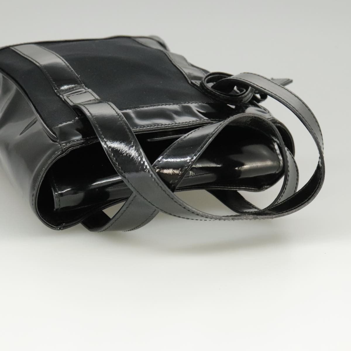 Gucci GUCCI Hand Bag Enamel Black Size ONE SIZE - 7 Thumbnail
