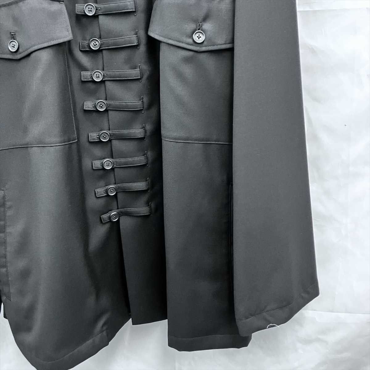 Yohji Yamamoto S'YTE Gabardine 12-loop Button Army Jacket UM-Y66-101 Size US L / EU 52-54 / 3 - 3 Thumbnail
