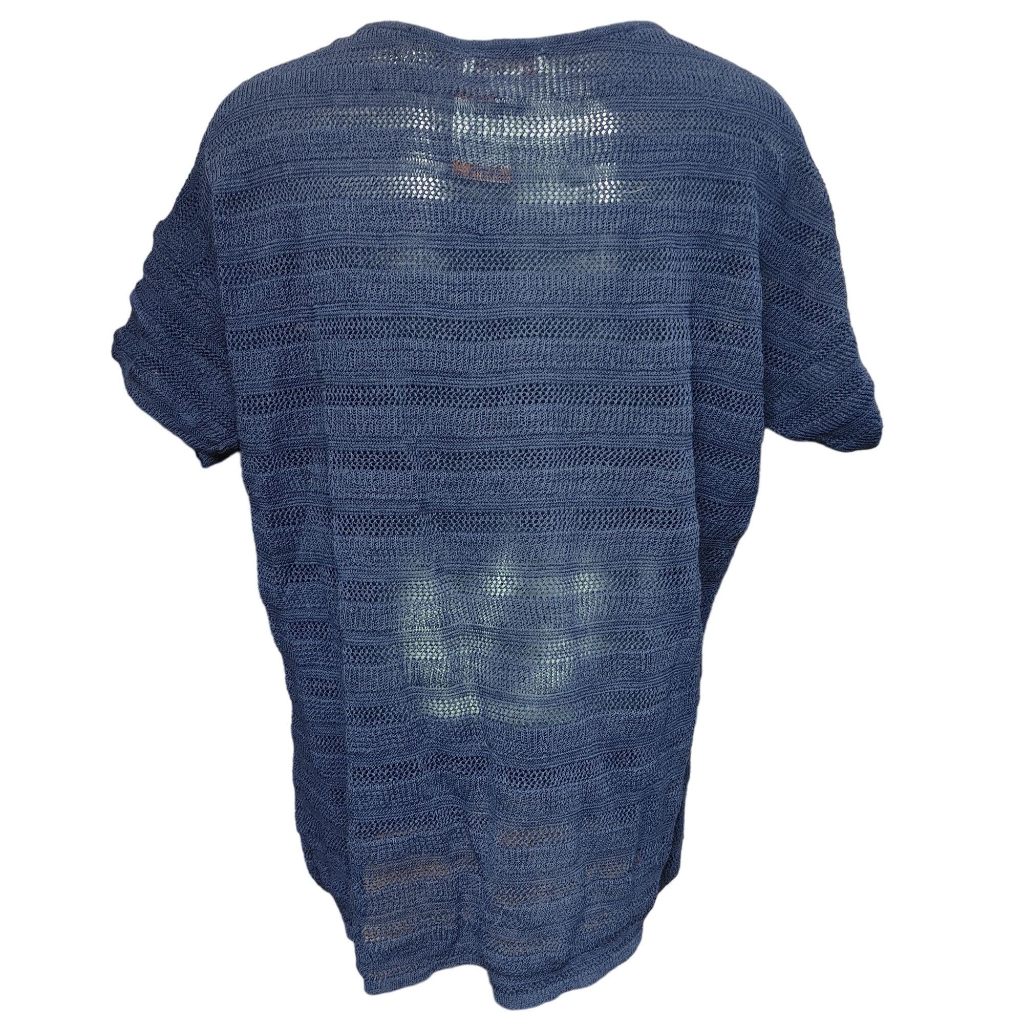 Coldwater Creek Coldwater Creek Women's navy Blue Knit T-Shirt Top XL (16) Size XL / US 12-14 / IT 48-50 - 2 Thumbnail