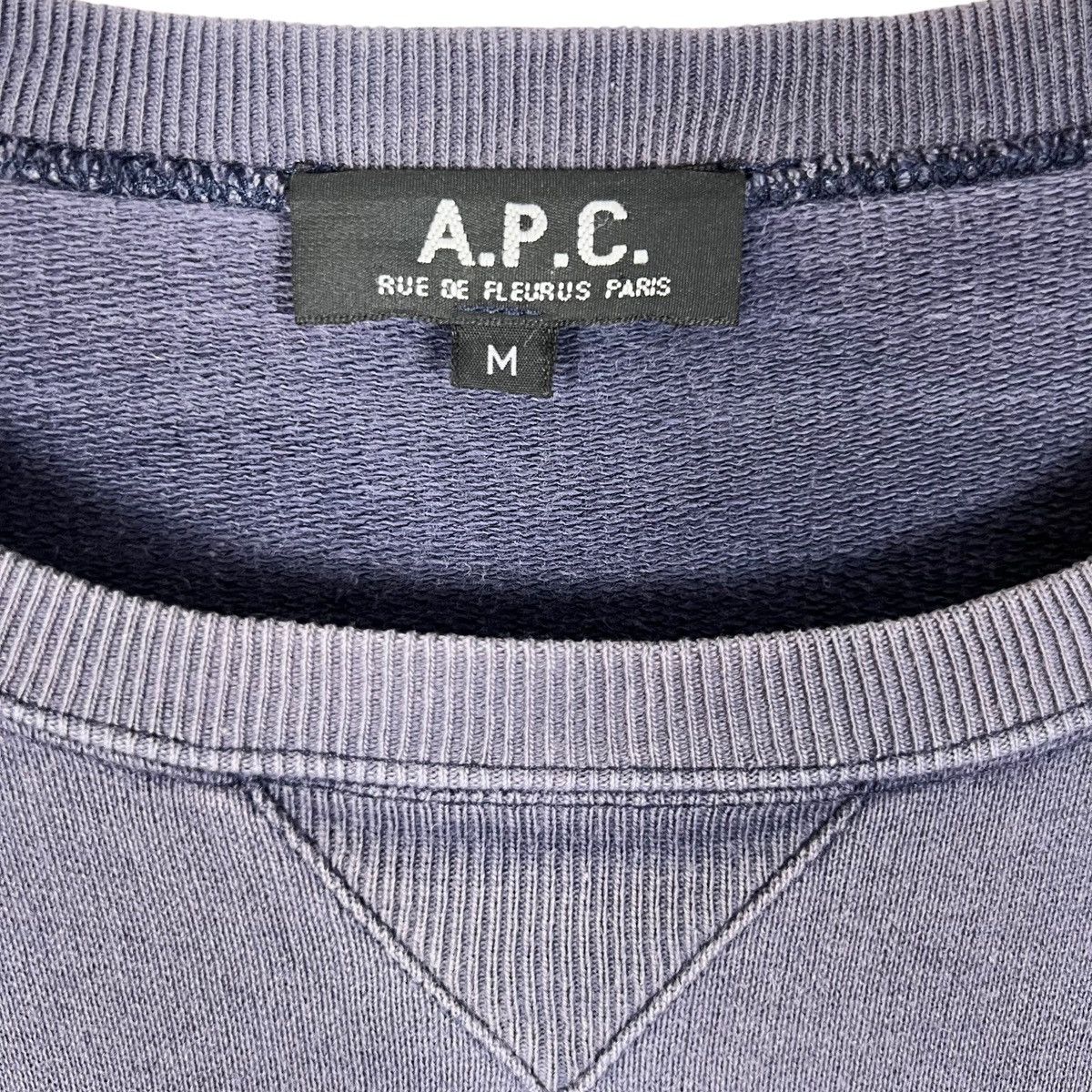 A.P.C. APC Studer Spellout Sweatshirt Size US M / EU 48-50 / 2 - 5 Thumbnail