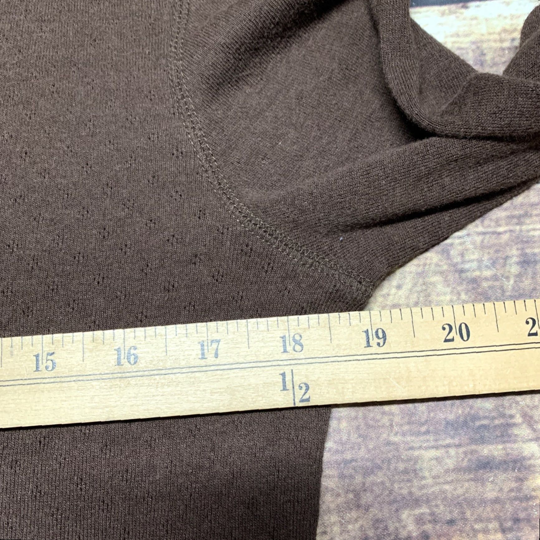 The North Face The North Face Shirt Top Womens Large Brown Knitted V-Neck Long Sleeve Pullover Size L / US 10 / IT 46 - 7 Thumbnail