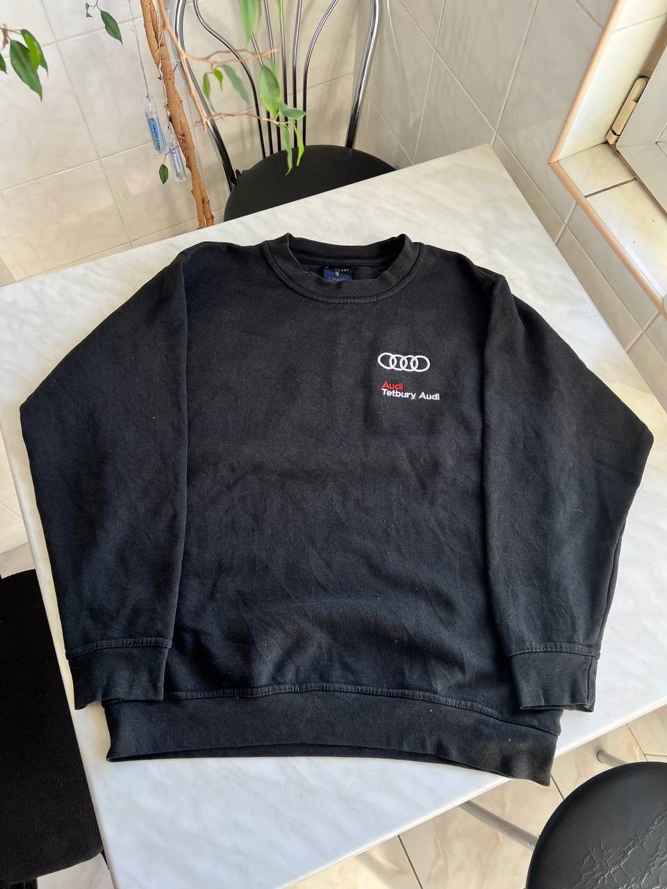 Adidas Vintage Audi Racing Crewneck Sweatshirt 2000’s Size US M / EU 48-50 / 2 - 2 Thumbnail