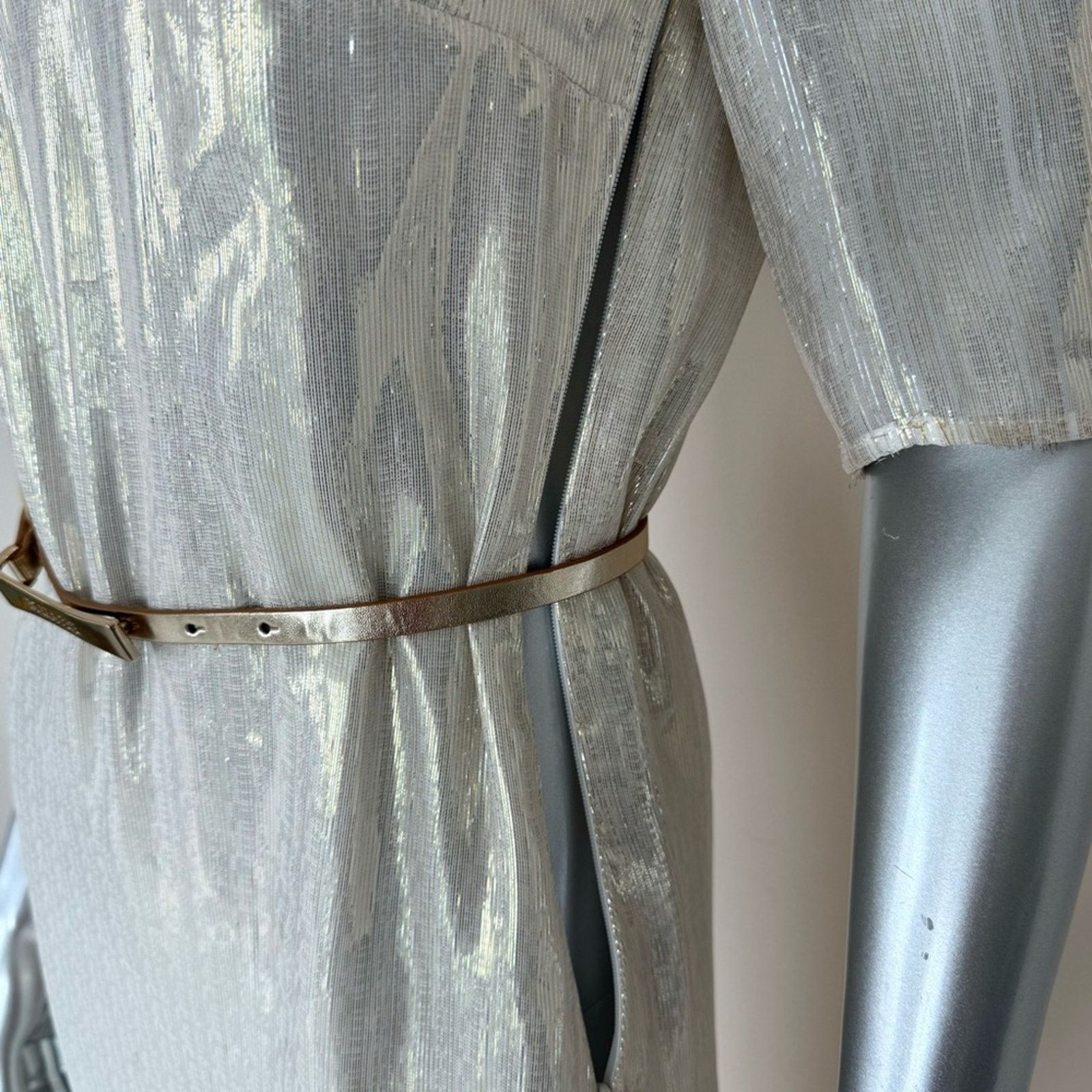 Patrizia Pepe NWT Patrizia Pepe women long sheer dress size 40IT or S 569$ Size S / US 4 / IT 40 - 7 Thumbnail