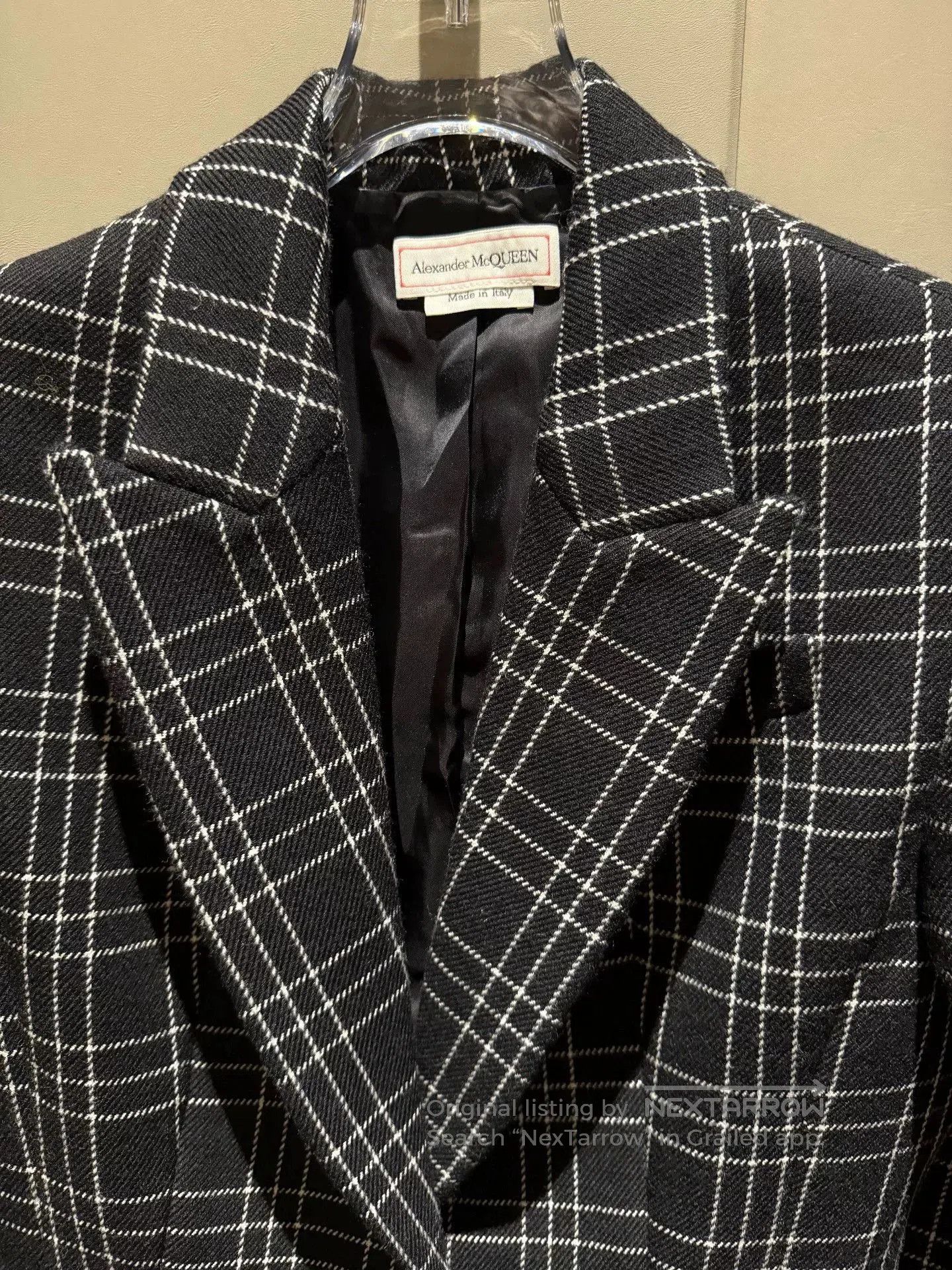 Alexander McQueen Alexander McQueen Wool Lapel Blazer. Size US XXS / EU 40 - 3 Thumbnail