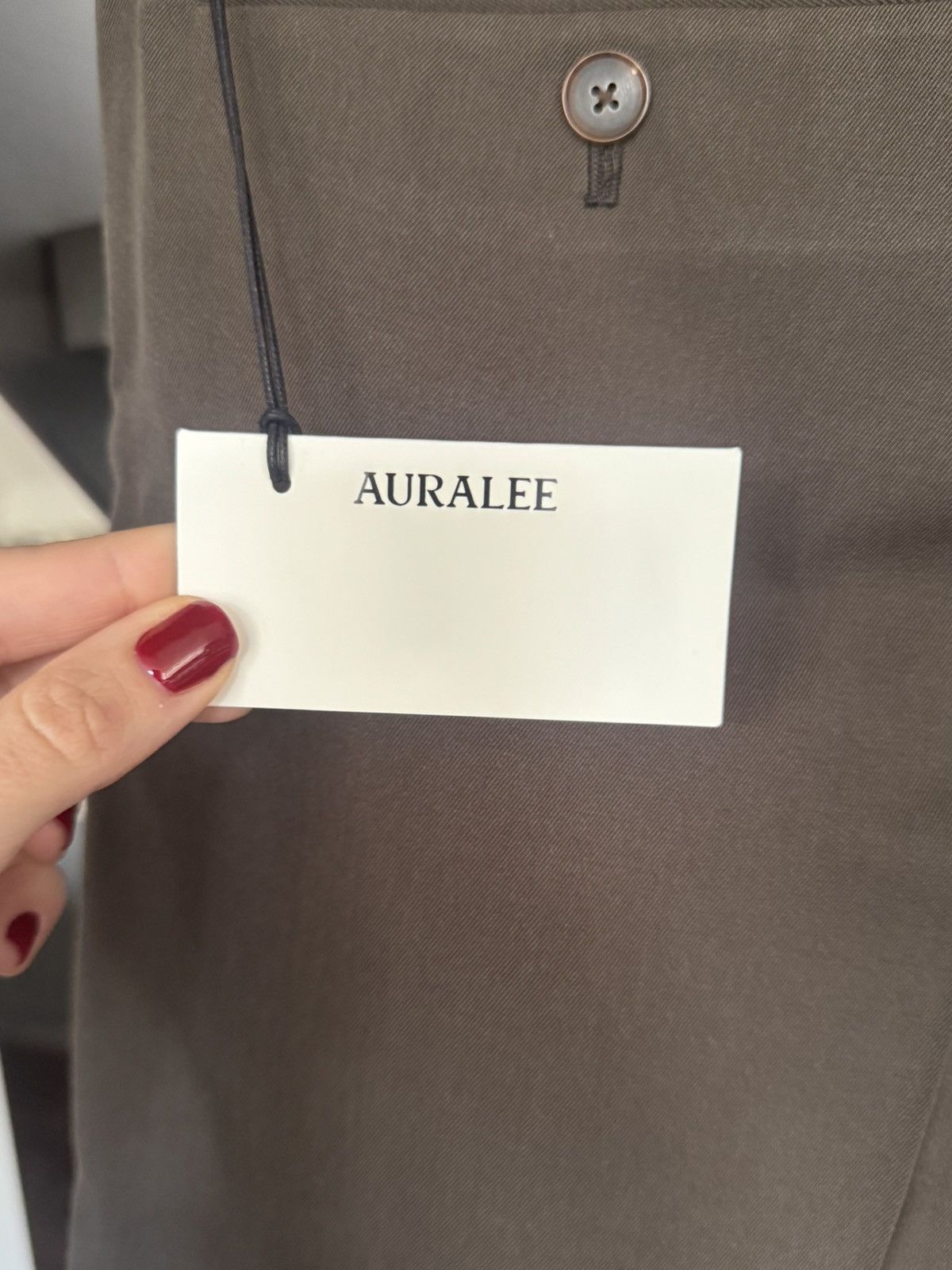 Auralee Light Wool Max Gabardine Shorts Size US 30 / EU 46 - 5 Thumbnail