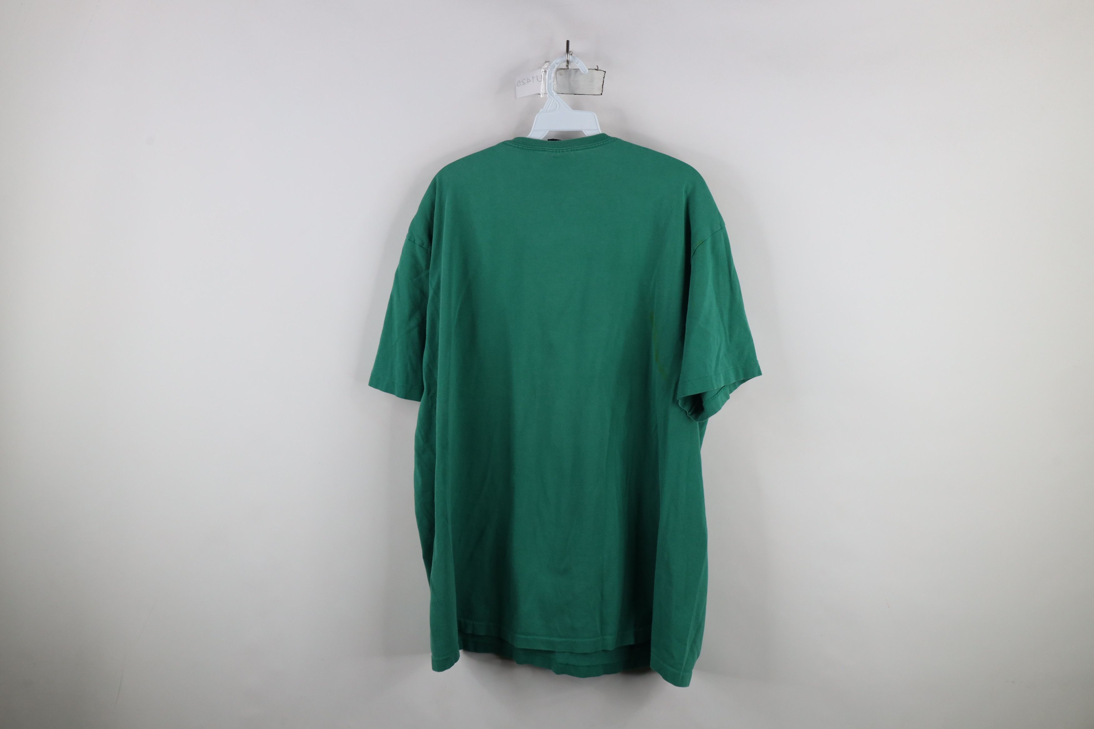Ralph Lauren × Vintage Vintage 90s Ralph Lauren Short Sleeve Pocket T-Shirt Green Size US XL / EU 56 / 4 - 12 Thumbnail
