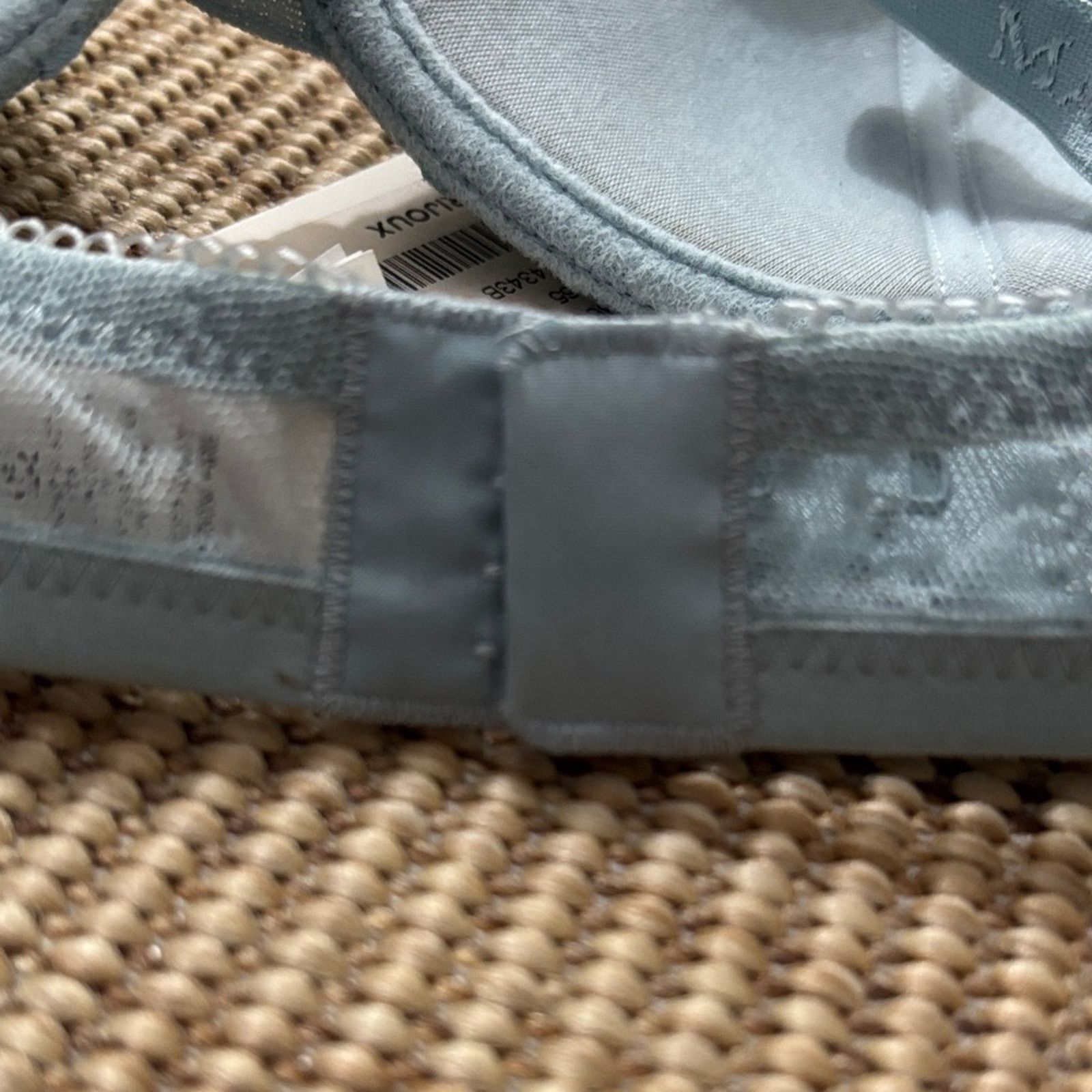 La Perla NWT Malizia by La Perla Light Blue Embroidered Bra size 36C Size ONE SIZE - 12 Thumbnail