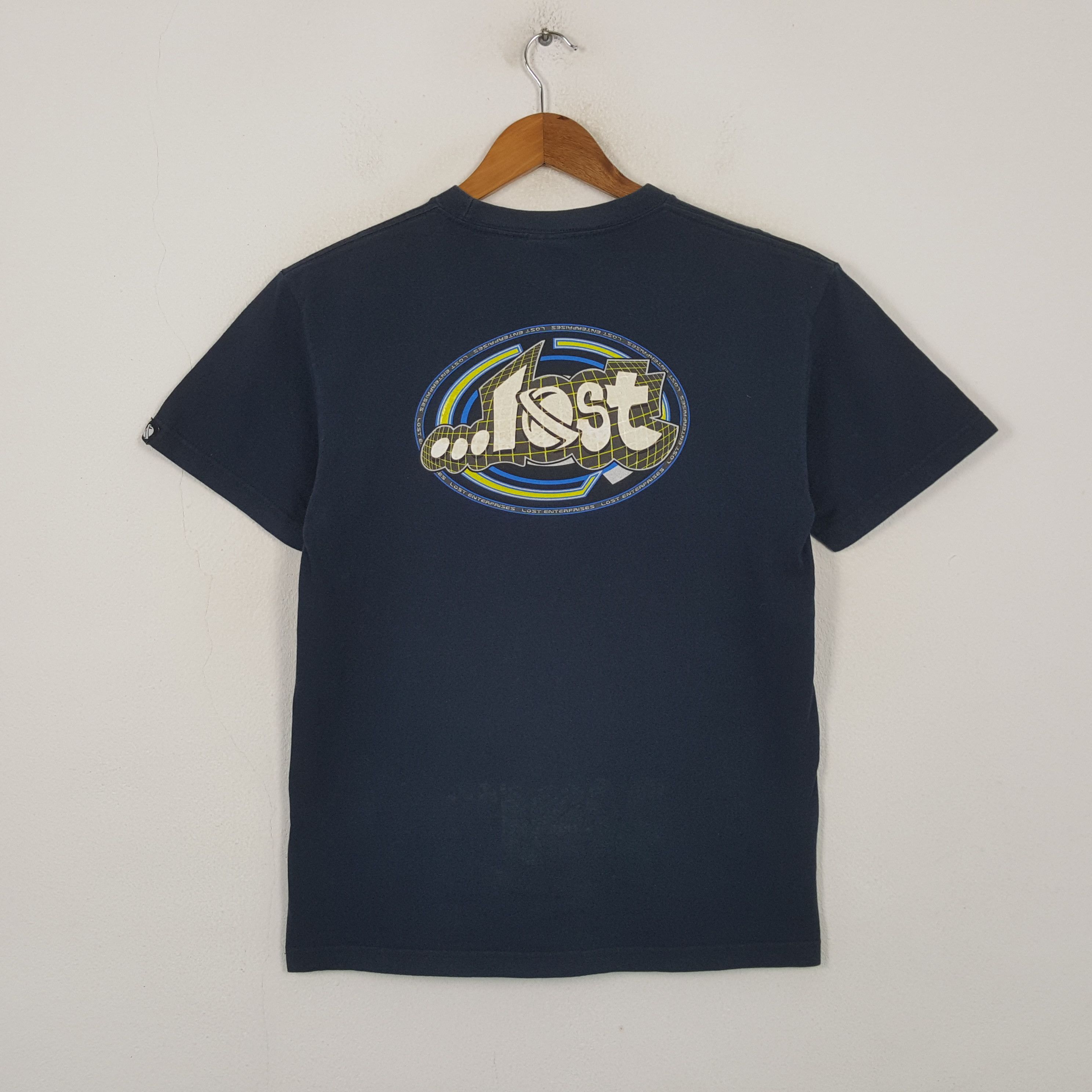 Vintage Lost Skateboard Streetwear Style T-shirt RR13