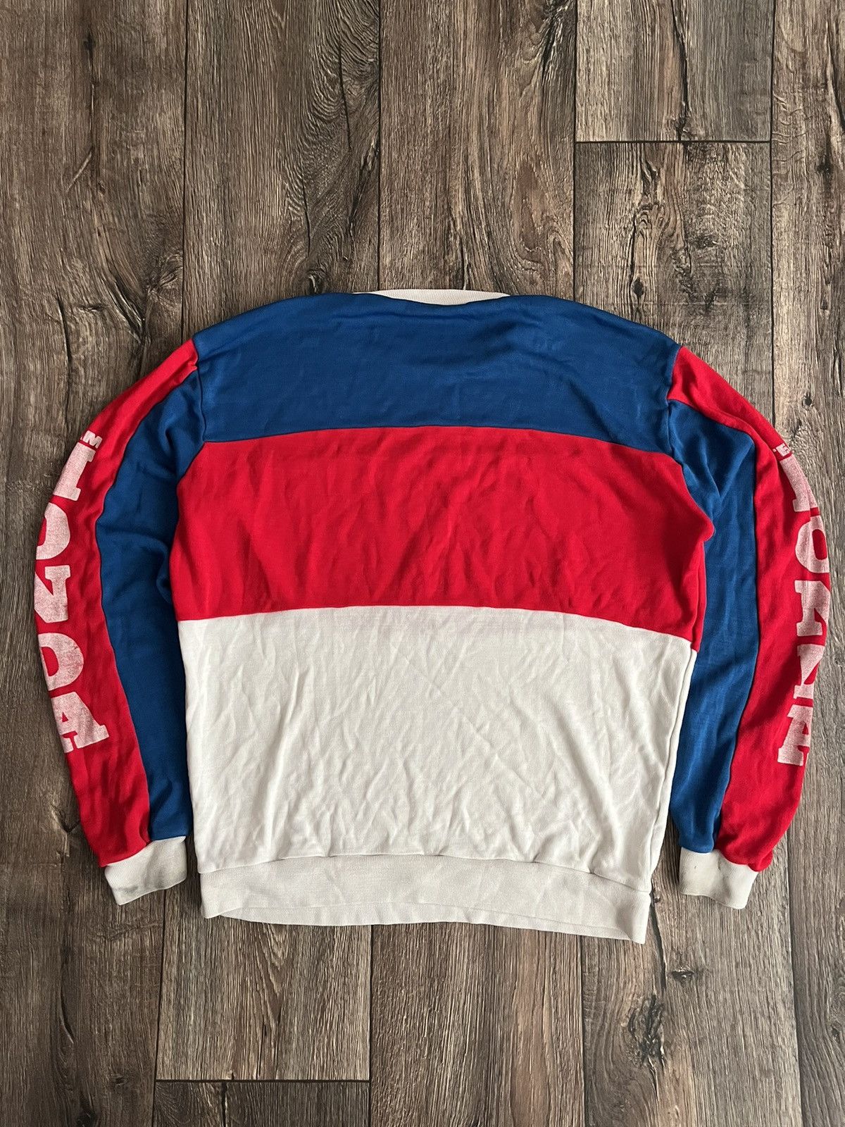 Honda × Vintage Vintage 80s Honda Logo Team Equipment Racing Sweatshirt Rare Size US L / EU 52-54 / 3 - 21 Thumbnail