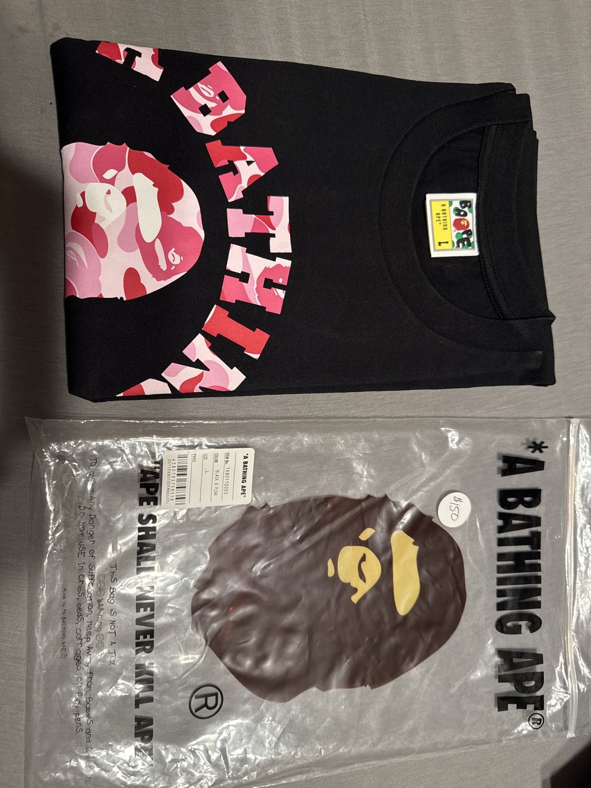 Bape ABC Camo College Tee Size US L / EU 52-54 / 3 - 2 Thumbnail