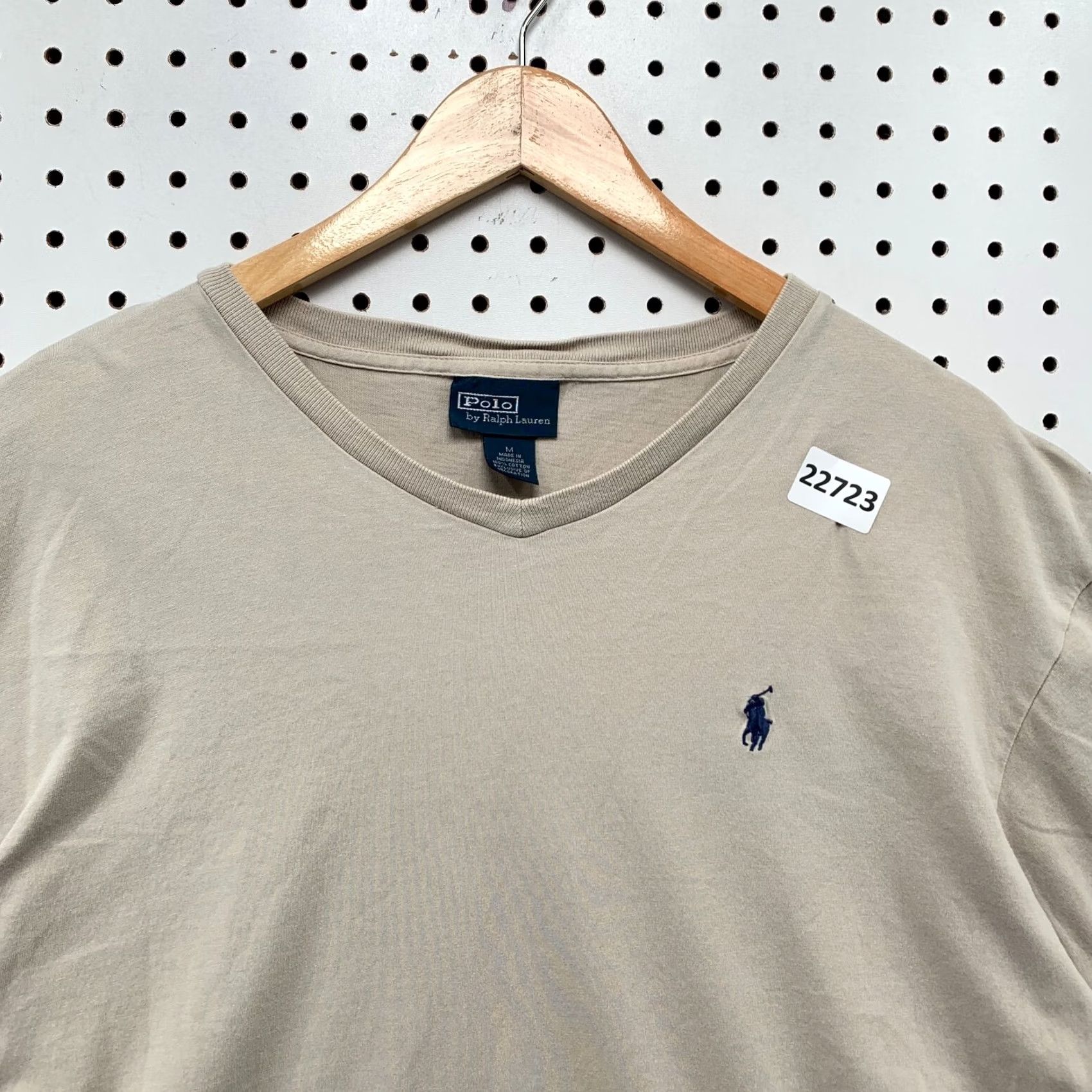 Polo Ralph Lauren VINTAGE Polo Ralph Lauren Shirt Brown Single Stitch Adult Medium 90s Mens Size US M / EU 48-50 / 2 - 3 Thumbnail