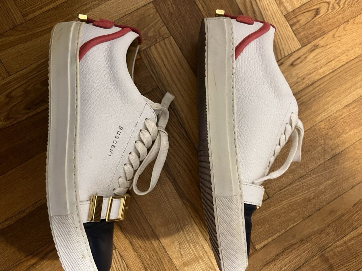 Buscemi Buscemi panelled leather low sneaker with gold hardware Size US 8 / EU 41 - 3 Thumbnail