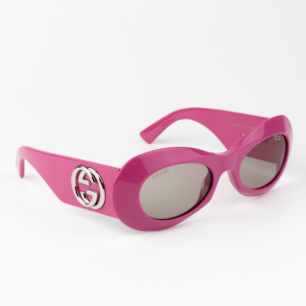 Gucci NEW Gucci GG1696S 004 Women Oval Sunglasses GG 1696S Size ONE SIZE - 4 Thumbnail