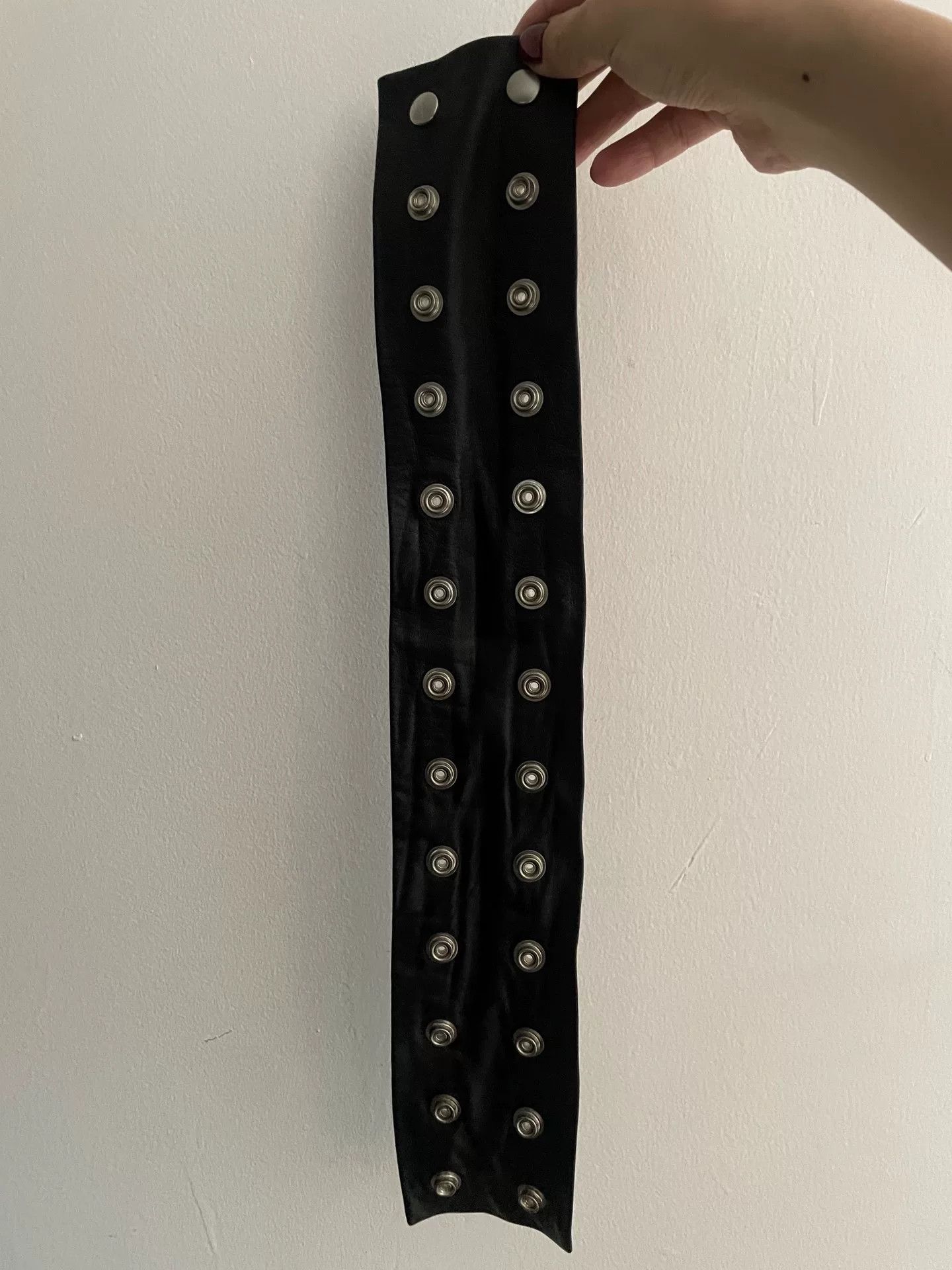 Rick Owens rick owens strobe leather collar necklace Size ONE SIZE - 1 Thumbnail