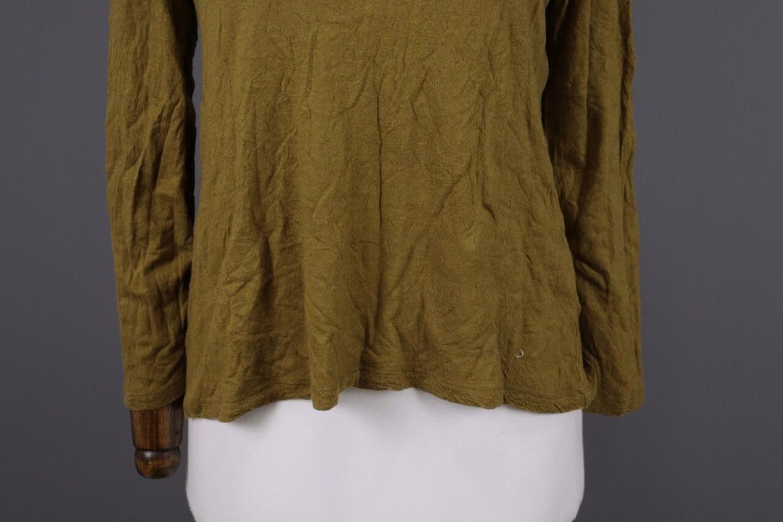 Other Gudrun Sjoden Brown Wool Long Sleeve Pullover Blouse Size M Size M / US 6-8 / IT 42-44 - 3 Thumbnail