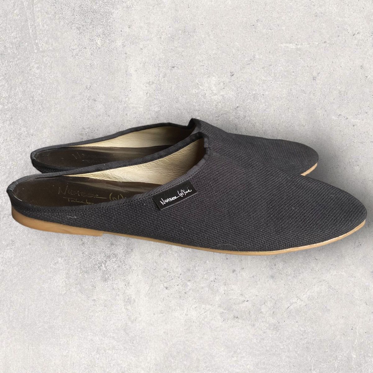 Number (N)ine Number (N)ine Canvas Mule Size US 9 / EU 42 - 1 Thumbnail
