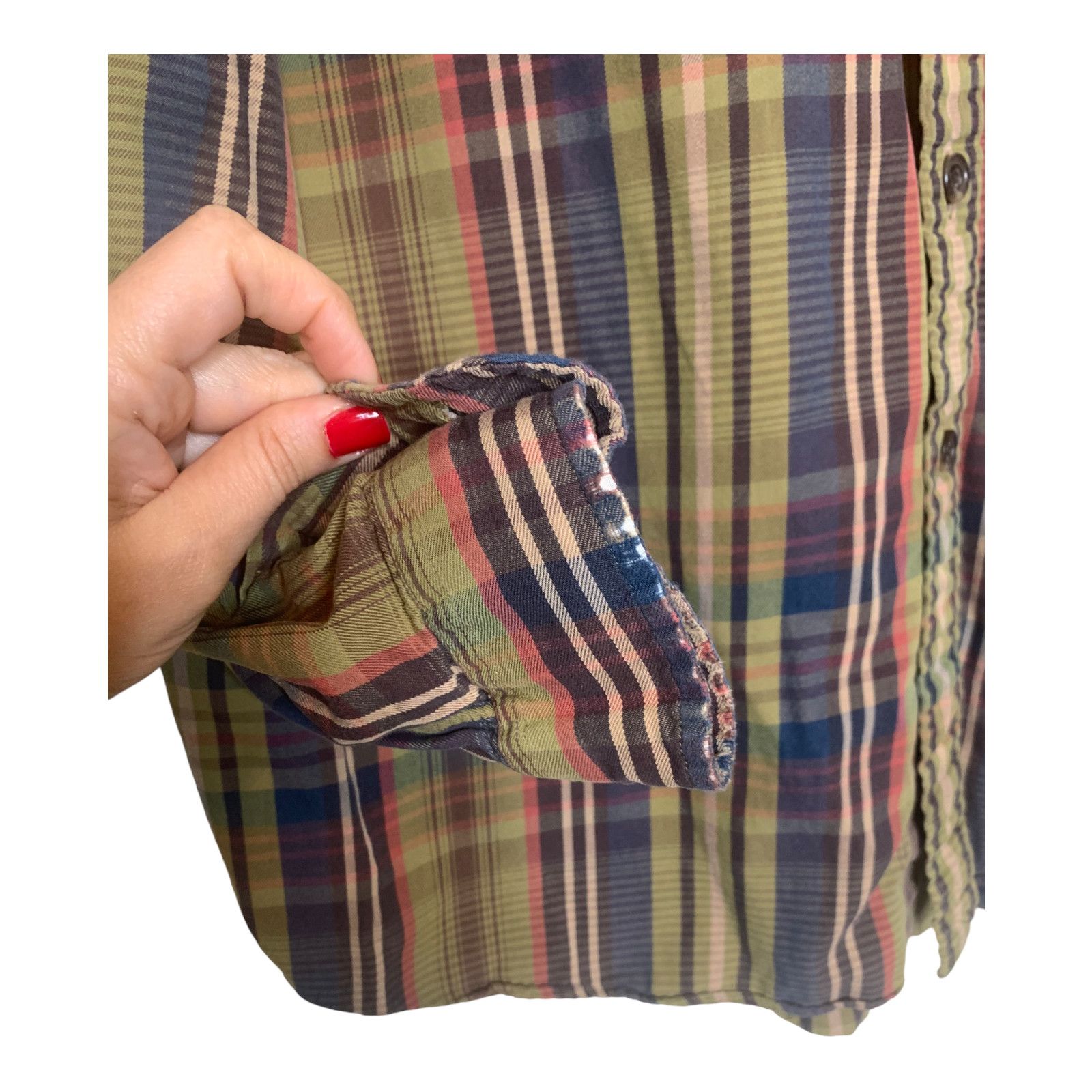 Ralph Lauren Ralph Lauren Polo plaid vintage button shirt size XL Size US XL / EU 56 / 4 - 4 Thumbnail