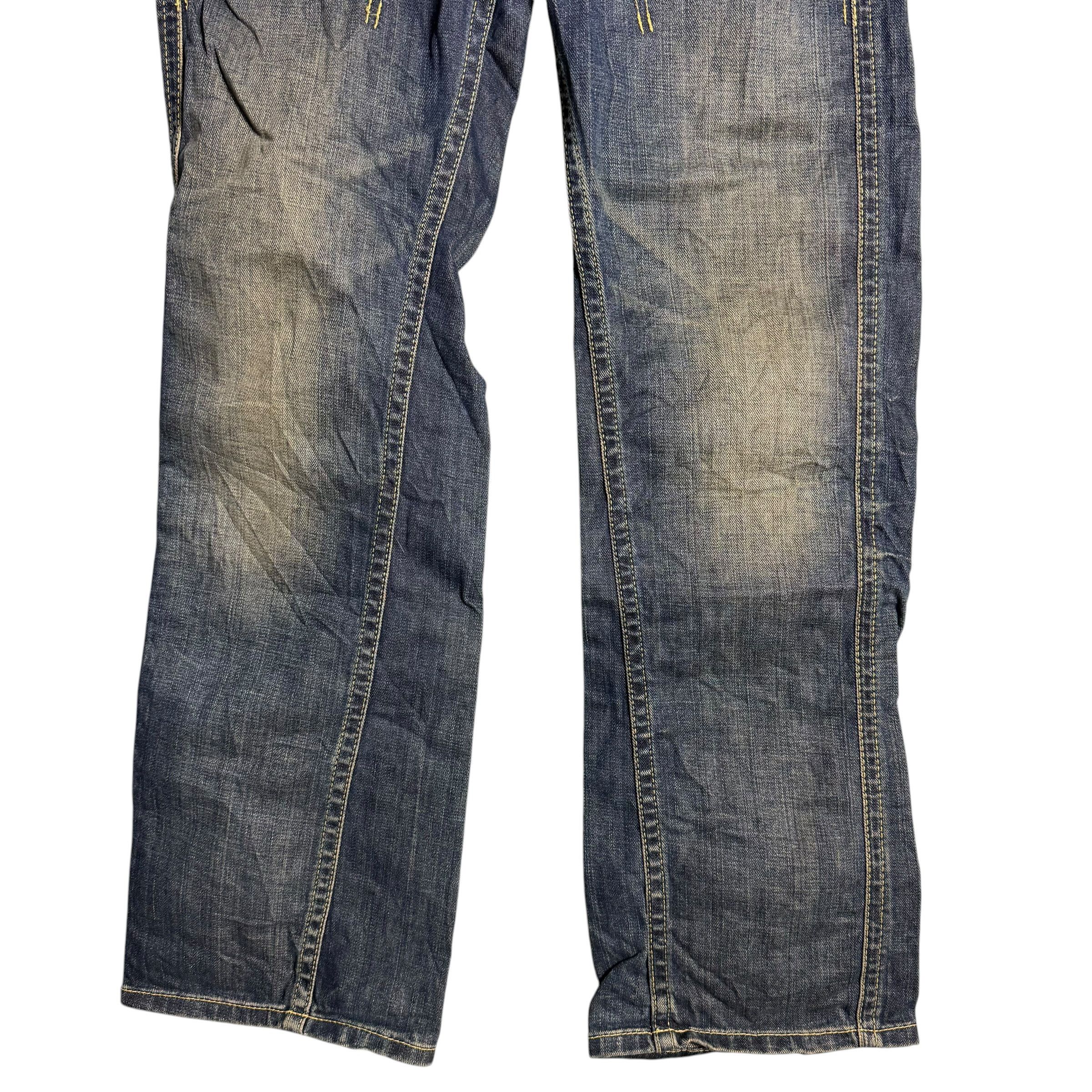 Replay 🔥RARE🔥Vintage Replay Distress Denim Jeans Made in Rumania Size US 32 / EU 48 - 4 Thumbnail