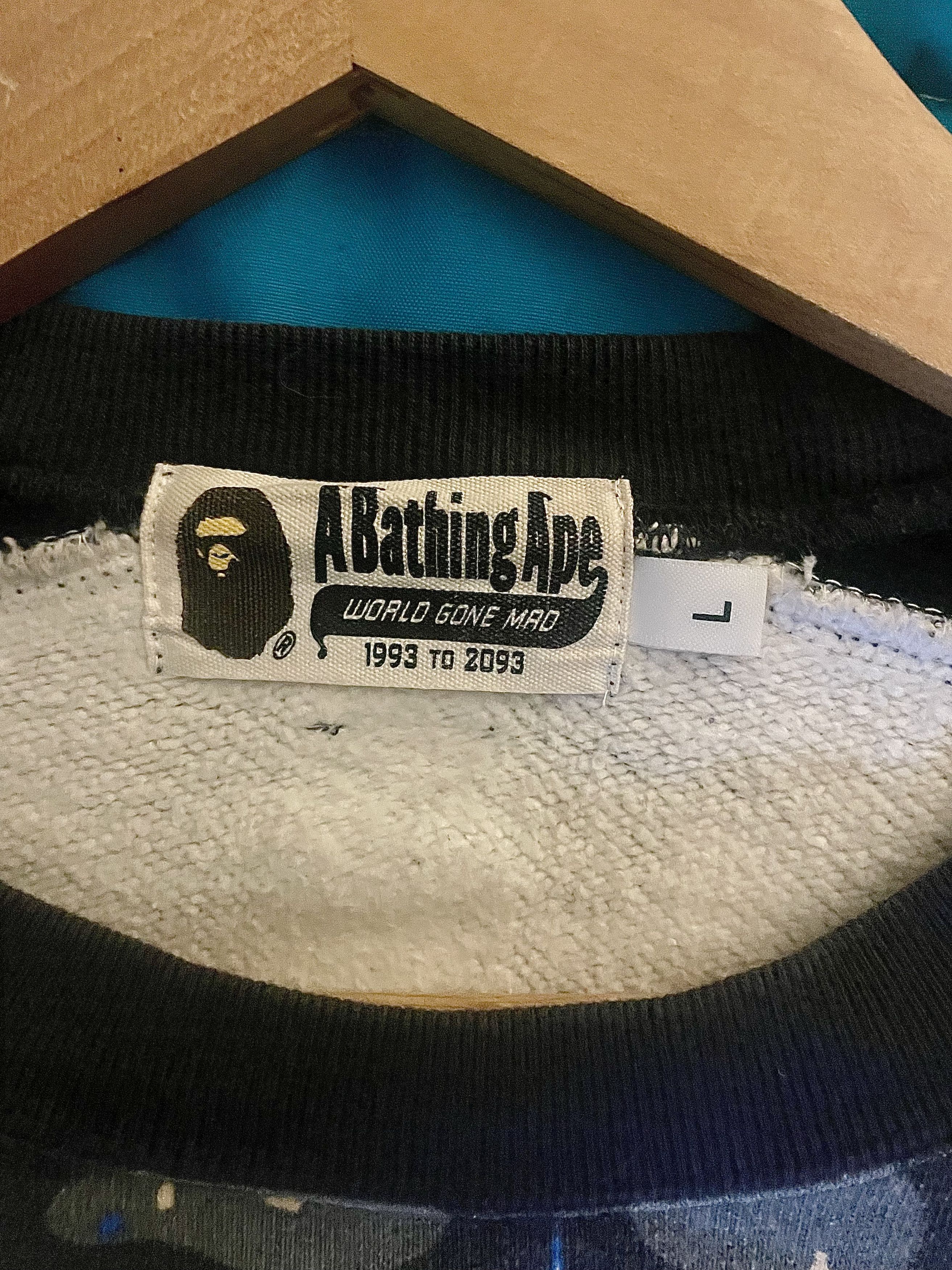 Bape Bape space camo sweater Size US L / EU 52-54 / 3 - 8 Thumbnail