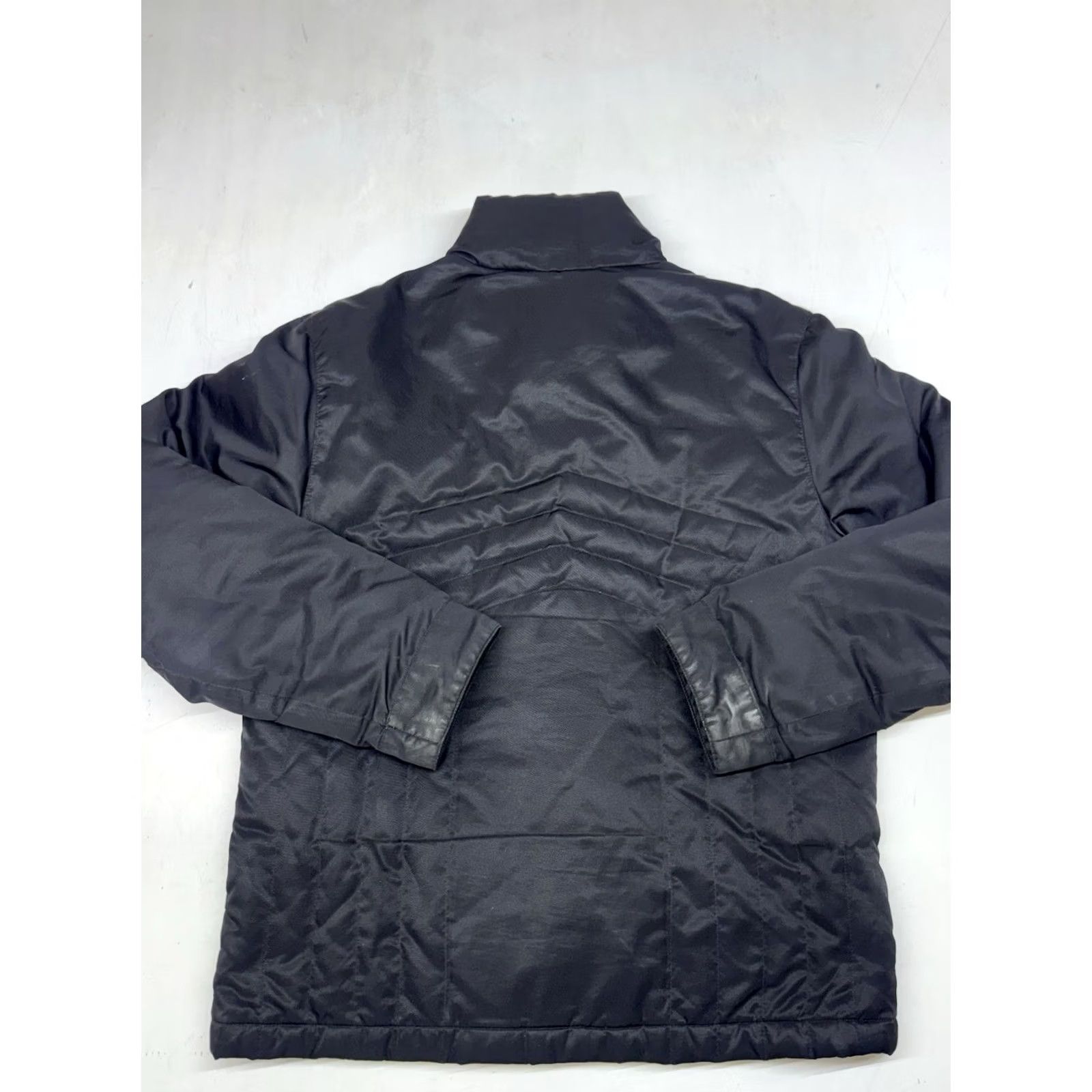 Eddie Bauer Eddie Bauer Bomber Jacket Mens Small Black Goose Down Quilted Full Zip Coat Regular Fit Nylon Lining Down Insulation 90s Theme Size US S / EU 44-46 / 1 - 6 Thumbnail