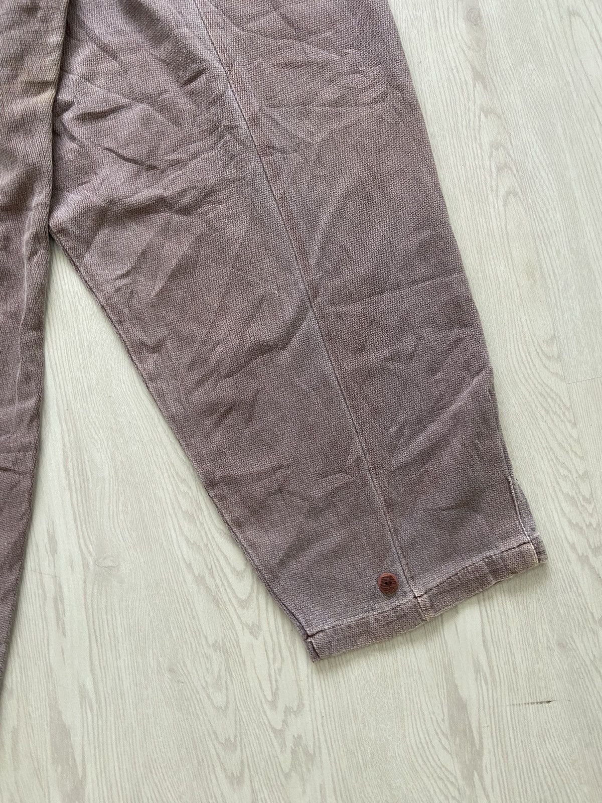 Japanese Brand × Vintage Vintage 1990’s Strap Army Assymetrical Wide Balloon Pants Size US 40 / EU 56 - 5 Thumbnail