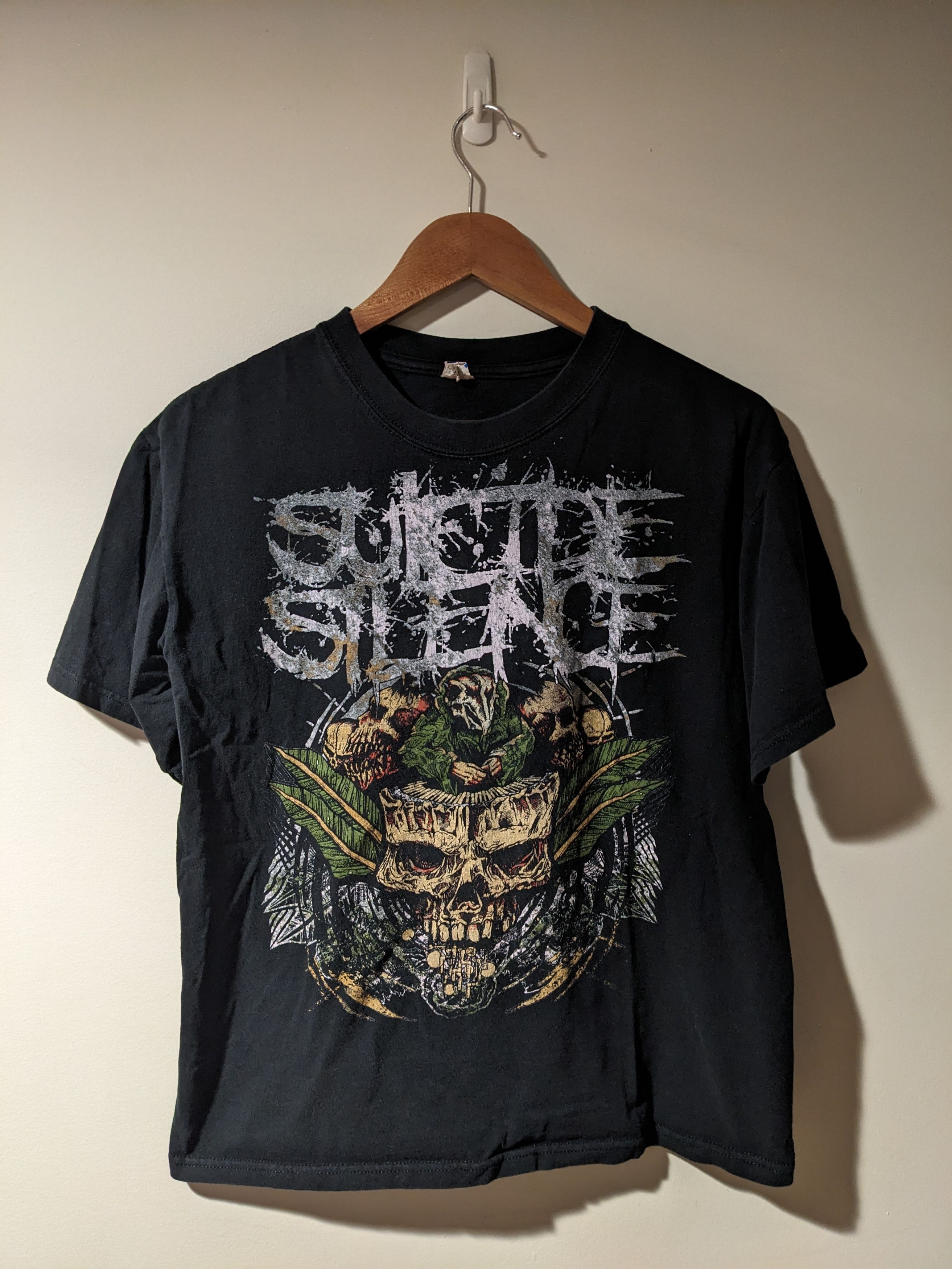 Band Tees × Vintage Vintage 2010's Suicide Silence Band Tour Medium T-Shirt Size US M / EU 48-50 / 2 - 1 Thumbnail