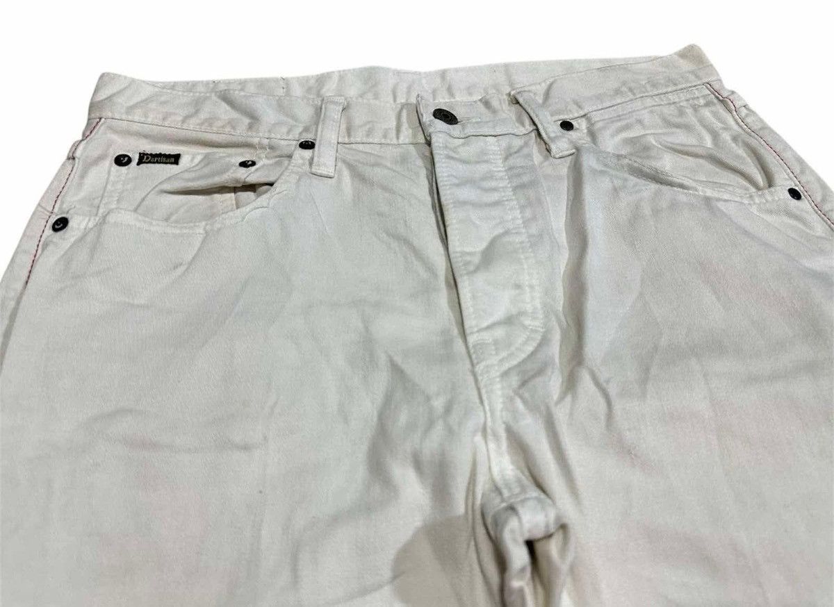 If Six Was Nine × Japanese Brand × Studio D'Artisan 🔥Vintage Studio D’Artisan White Flared Denim Size US 32 / EU 48 - 4 Thumbnail