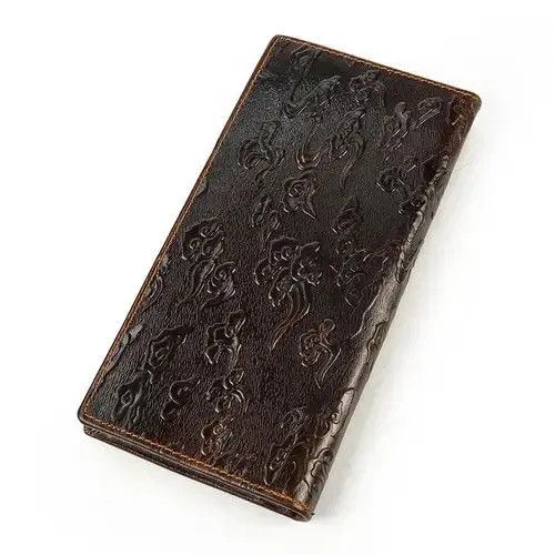Japanese Brand × Leather × Vintage Men's Vintage Dragon Genuine Leather Wallet Size ONE SIZE - 2 Thumbnail