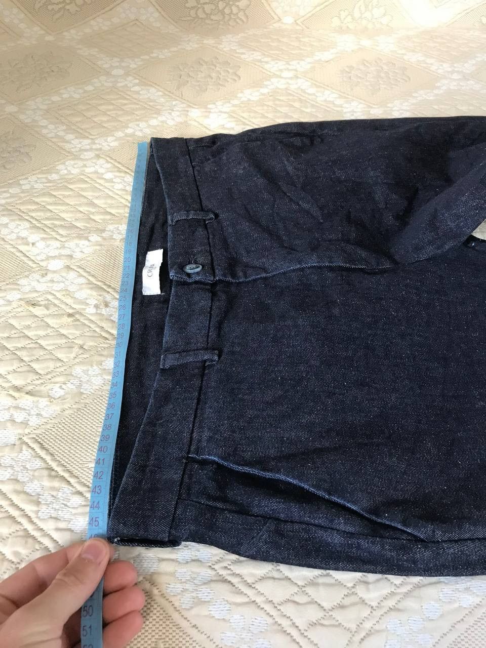 Other 🔥 Cruna Brera Mens Denim Trousers Italy Pants Size 52 Suit Size US 36 / EU 52 - 12 Thumbnail
