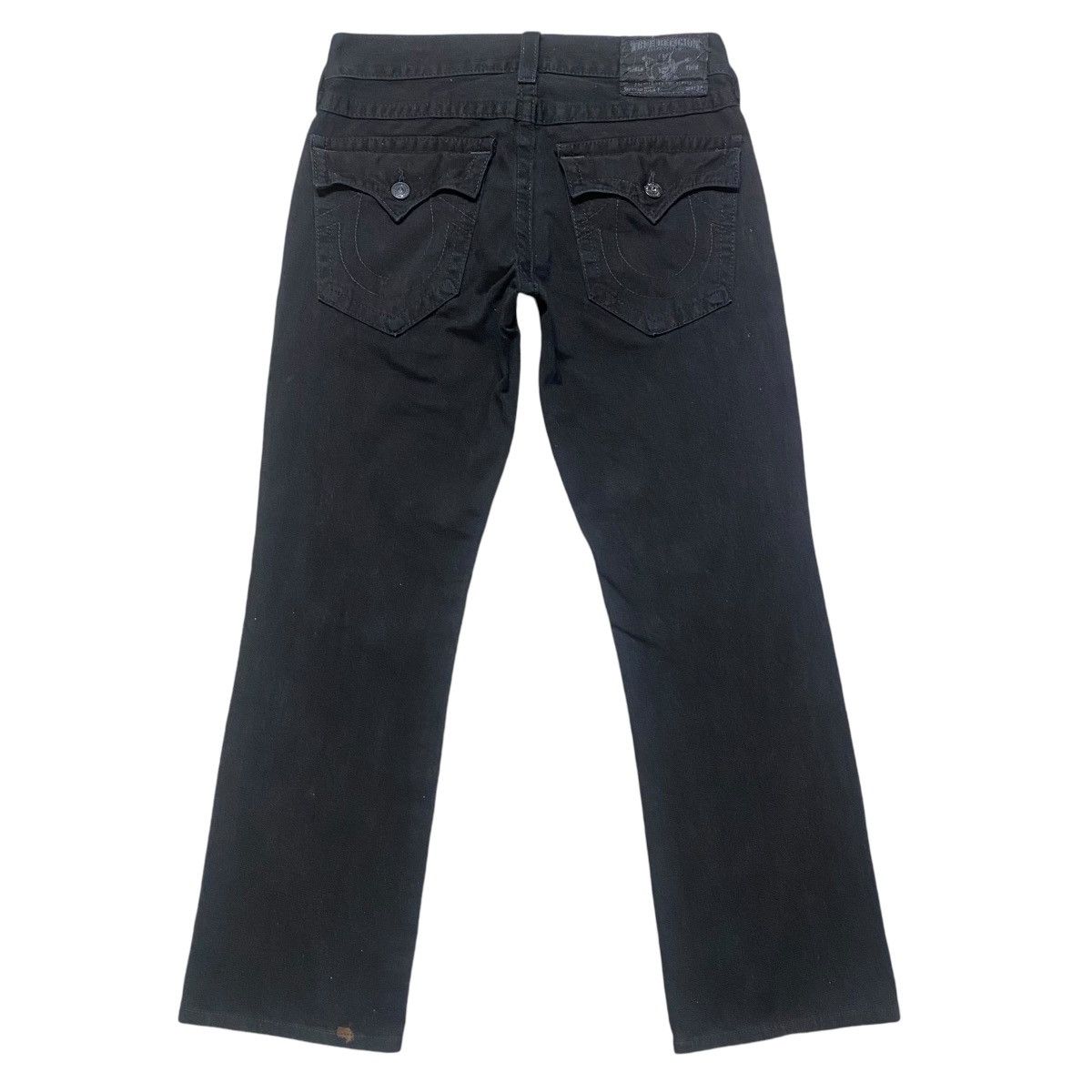True Religion True Religion Black Denim Jeans Ricky Size US 31 - 2 Thumbnail