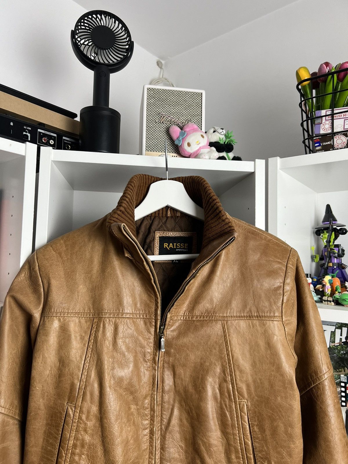 Other Vintage Y2K cropped leather moto biker racing jacket XL 90s Size XL / US 12-14 / IT 48-50 - 3 Thumbnail