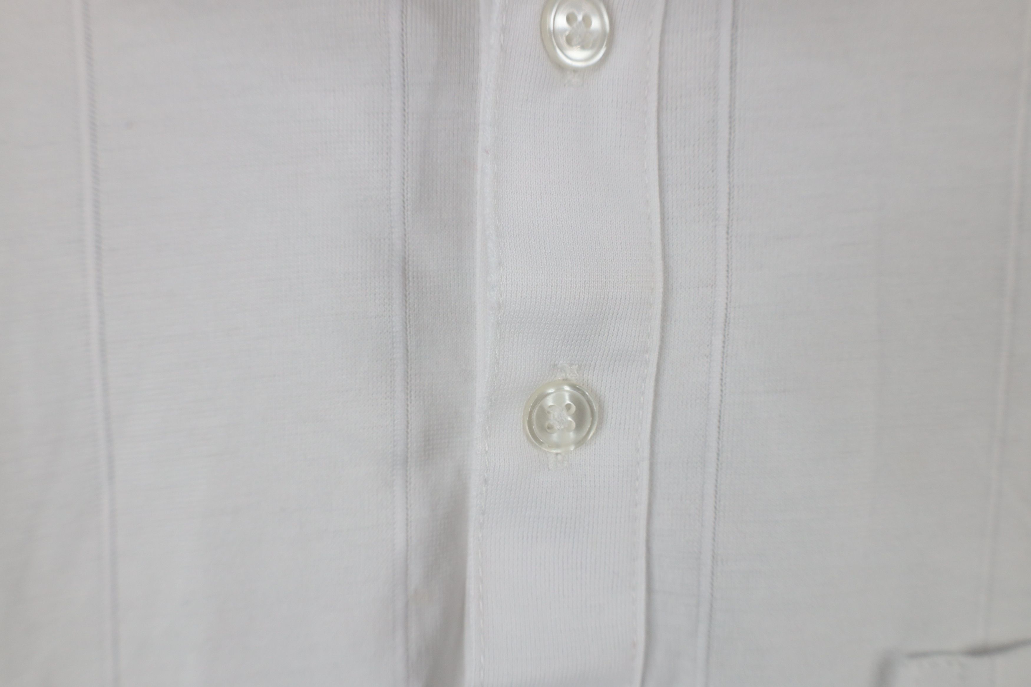 Vintage Vintage 90s Streetwear Striped Sheer Collared Polo Shirt Size US XL / EU 56 / 4 - 5 Thumbnail