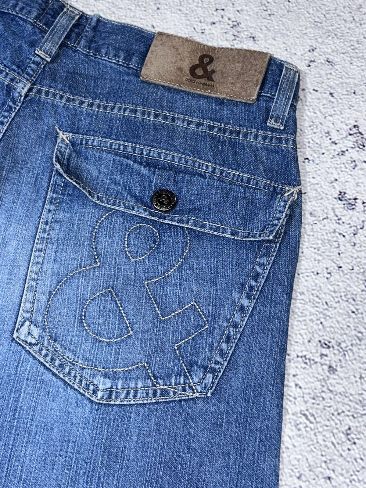 Dolce & Gabbana Dolce & Gabbana D&G Denim Jeans Size 46 Vintage Logo Pocket Size US 32 / EU 48 - 13 Thumbnail