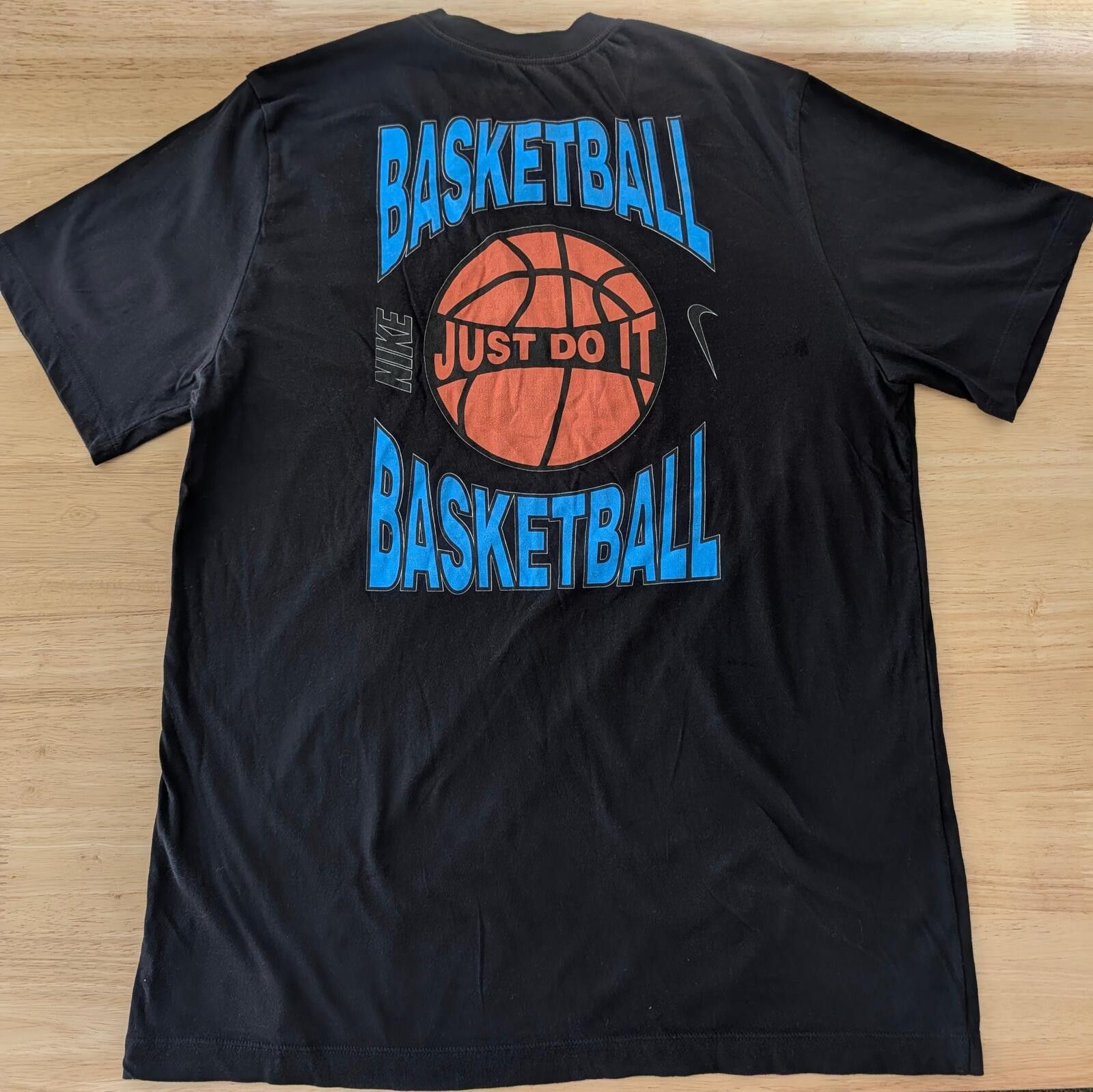 Nike Nike Custom Basketball Graphic Black T-Shirt XL Size US XL / EU 56 / 4 - 2 Thumbnail