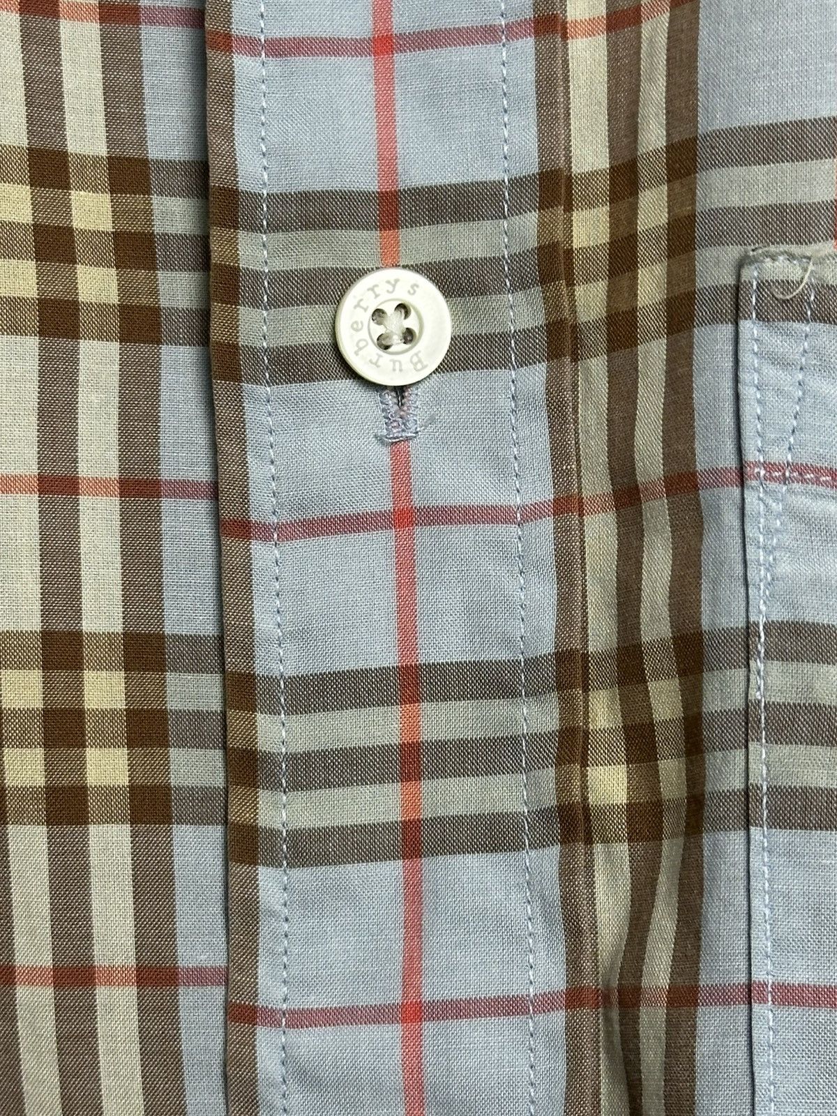 Burberry Prorsum 90’s Burberry Nova Check Button shirt Size US M / EU 48-50 / 2 - 9 Thumbnail