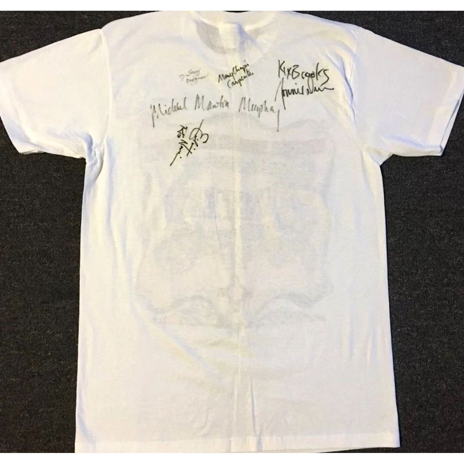 Vintage VINTAGE Michael Martin Murphey Autographed Shirt L Country Music Tour Grunge 80s 90s Cowboy Band Concert Mens White Size US L / EU 52-54 / 3 - 2 Thumbnail
