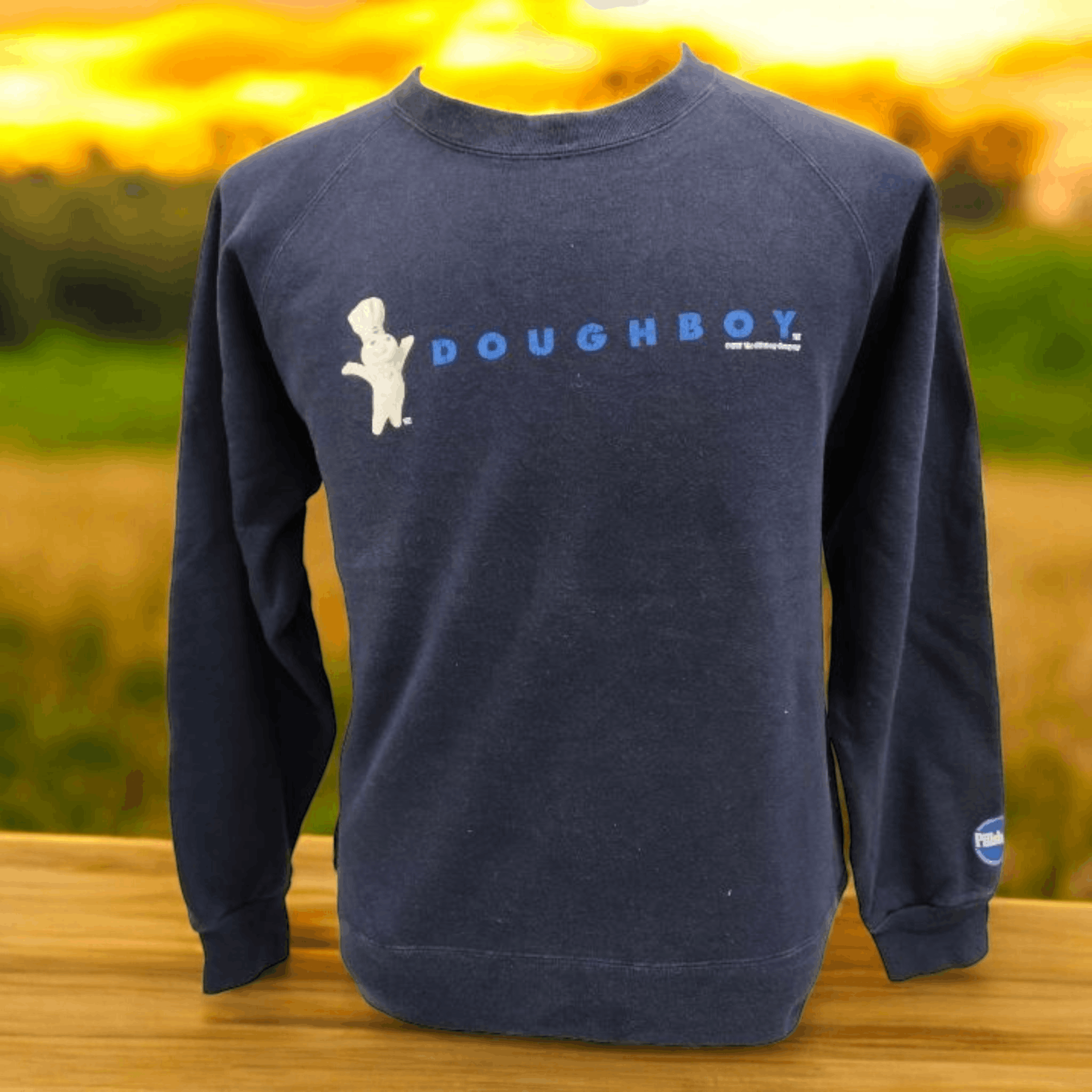 Vintage Vintage 90s Doughboy Pillsbury Character Sweatshirt Size US M / EU 48-50 / 2 - 1 Thumbnail