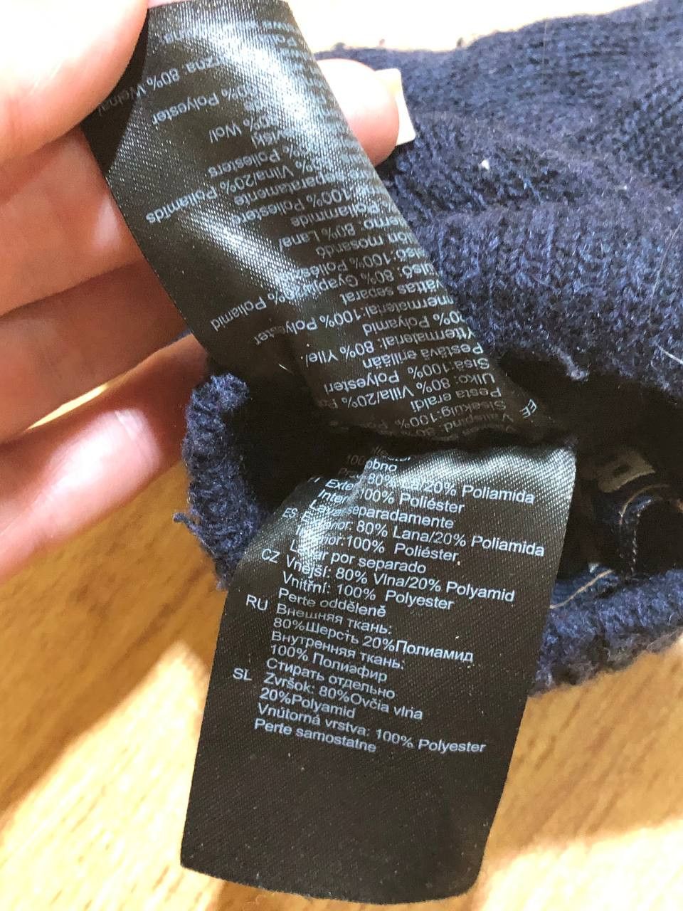Barbour Vintage blue Barbour logo gloves luxury Y2K Streetwear Size ONE SIZE - 4 Thumbnail