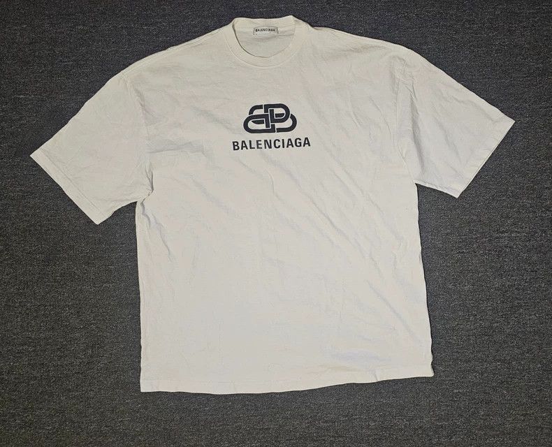 Balenciaga Balenciaga white men's oversize t shirt size L