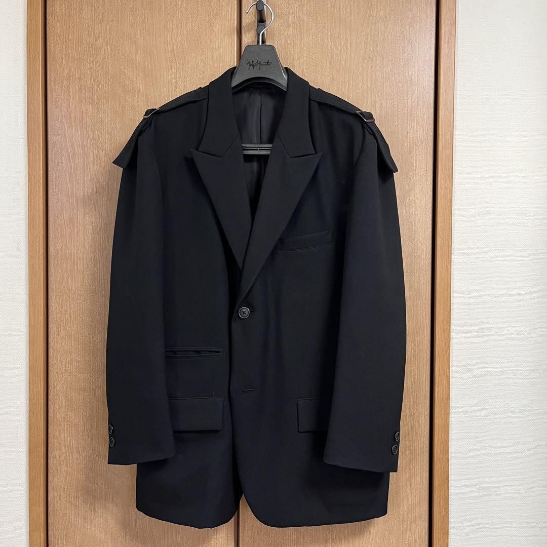 Yohji Yamamoto POUR HOMME 24ss wool gabardine jacket HS-J46-100