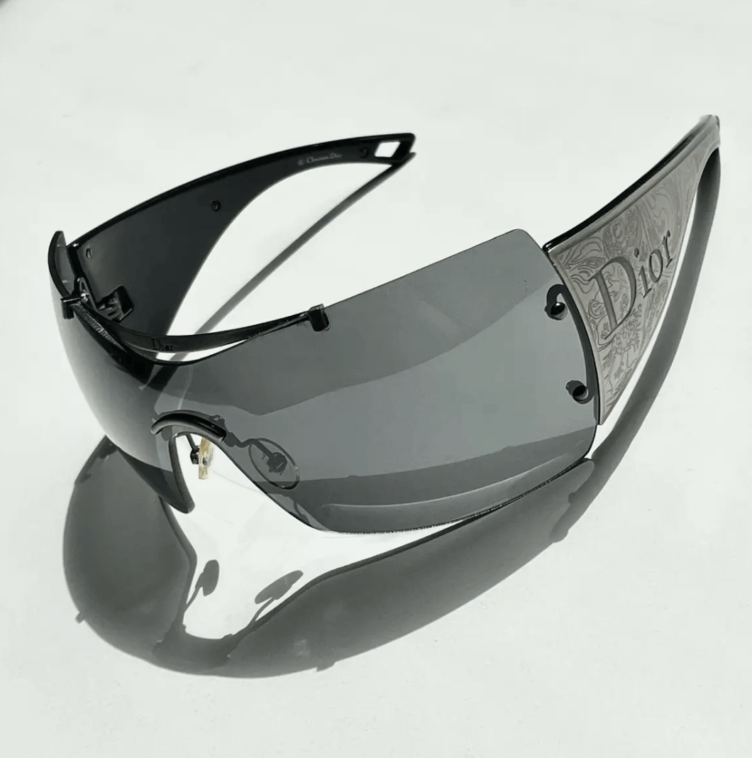 Dior Dior Sunglasses Western Mask Shield Ski Logo Bike Size ONE SIZE - 1 Thumbnail