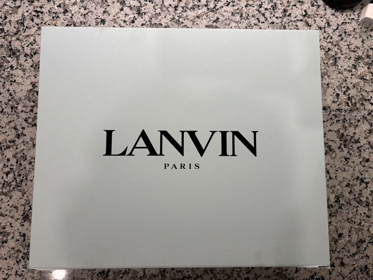 Lanvin LANVIN Black Future Edition Cash Sneakers Size US 9 / EU 42 - 9 Thumbnail