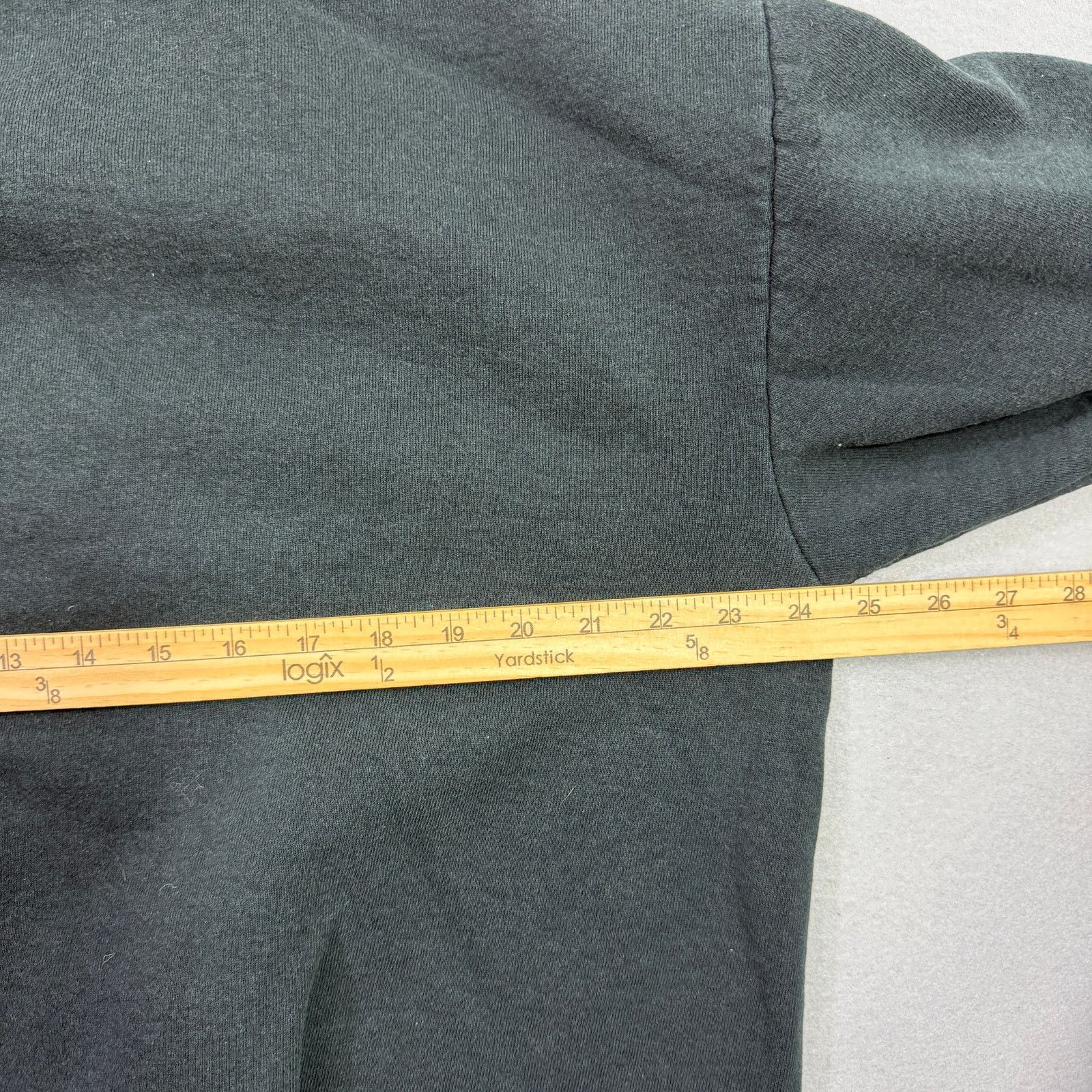Vintage Vintage Jerzees LC North Hoodie Men's XL Yellow 90s Size US XL / EU 56 / 4 - 8 Thumbnail