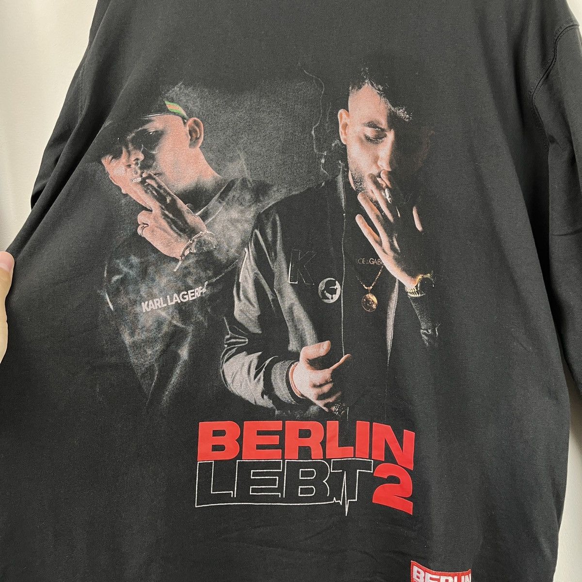 Band Tees Berlin Lebt 2 Merch Tour Tee Music Metal Hype Rock Y2k Swag Size US M / EU 48-50 / 2 - 7 Thumbnail