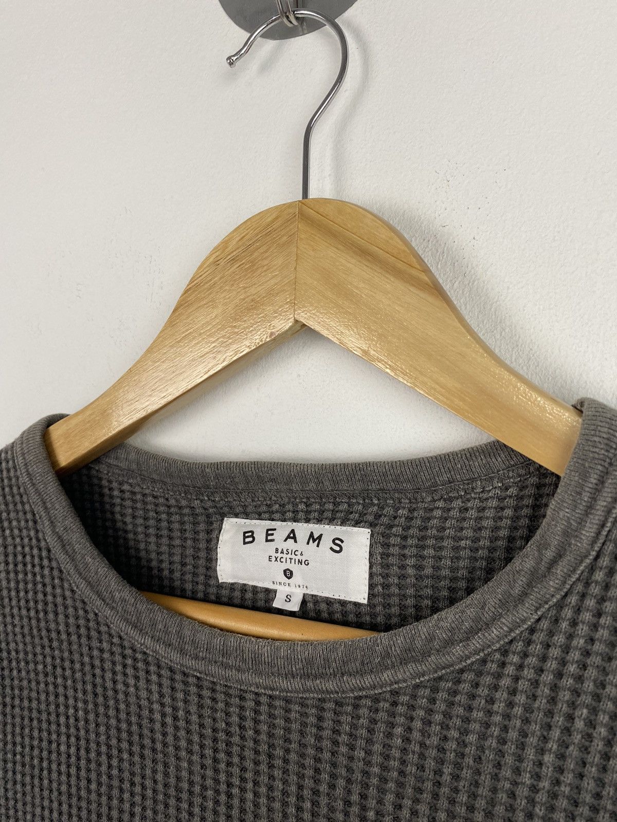 Beams Plus Beams Waffle Longsleeve T-shirt Size US S / EU 44-46 / 1 - 2 Thumbnail