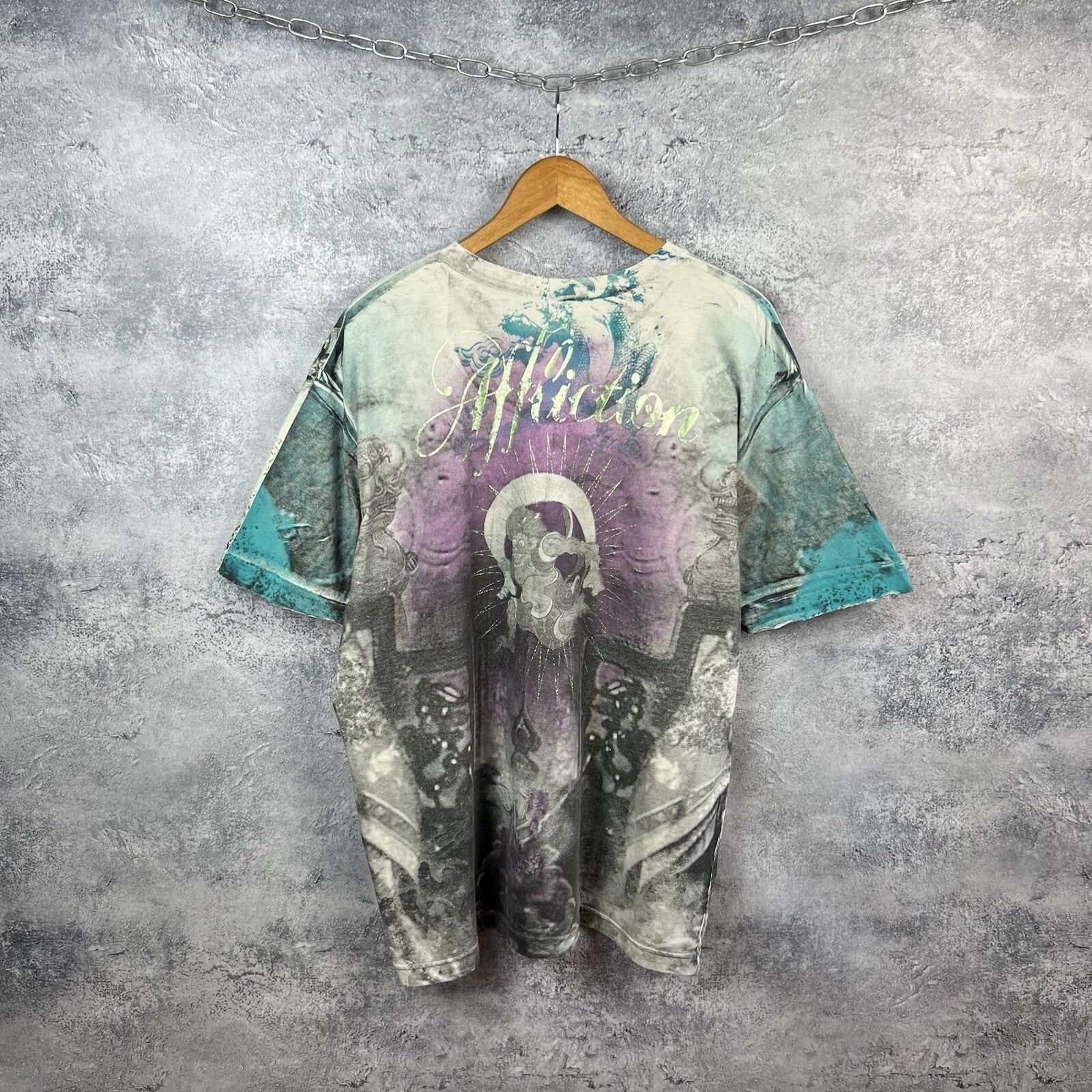 Affliction Affliction Tee Men's Size XL Short Sleeve Size US XL / EU 56 / 4 - 2 Thumbnail